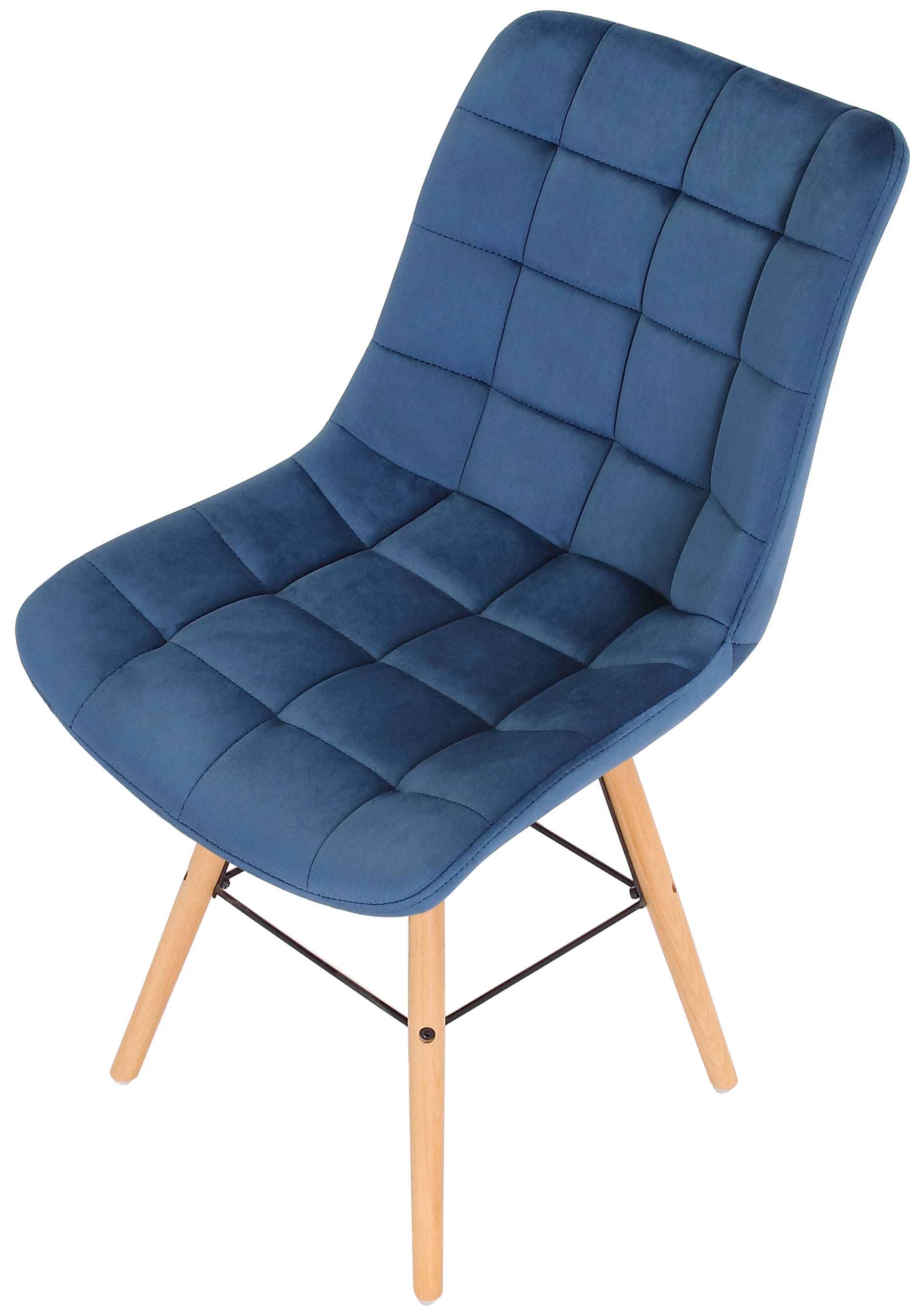 Set van 2 eetkamerstoelen Leni Fluweel