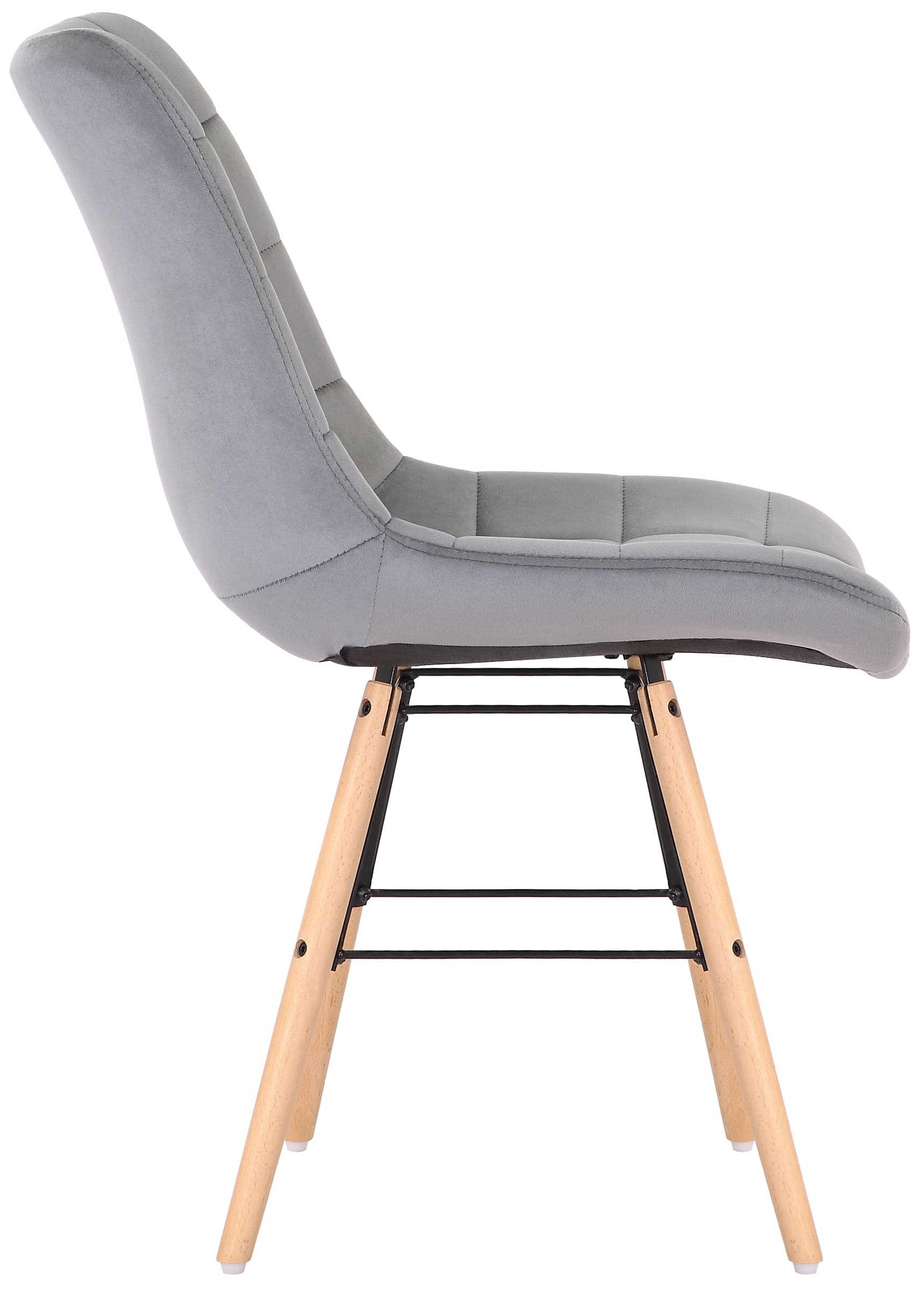 Set van 2 eetkamerstoelen Leni Fluweel