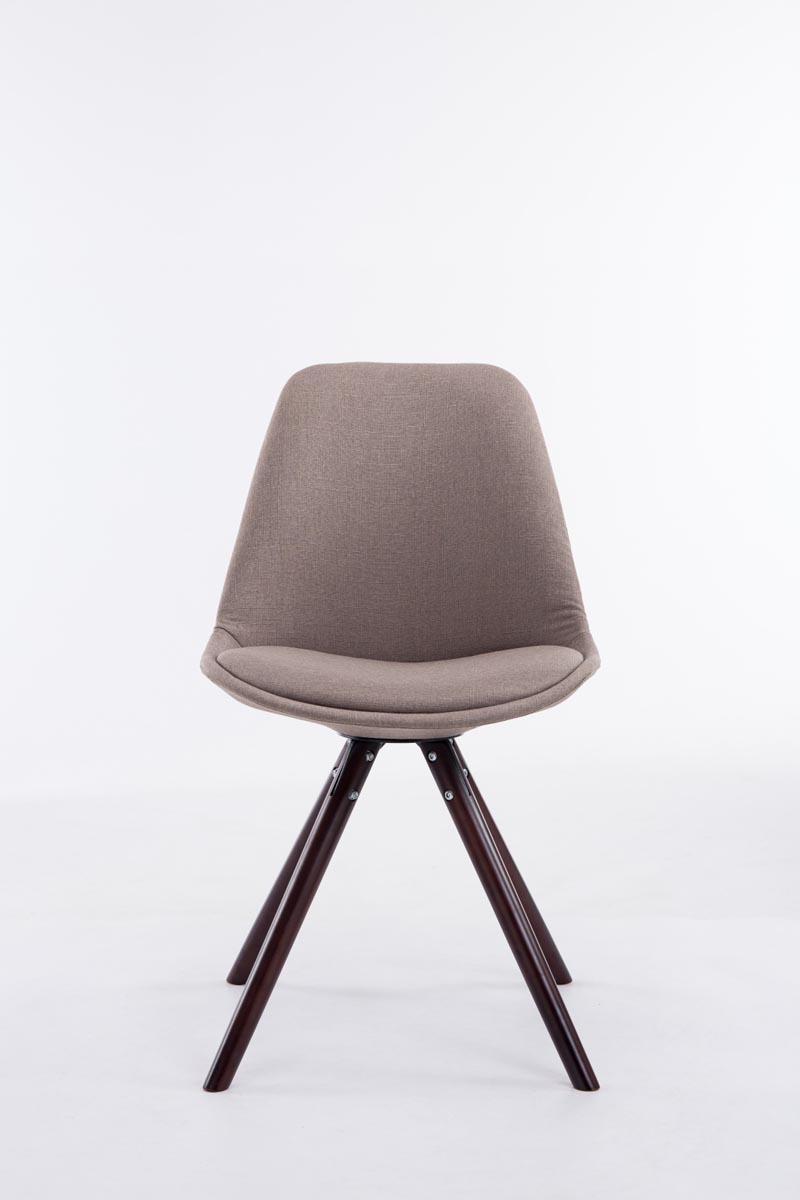 Eetkamerstoel Toulouse Rond frame Stof