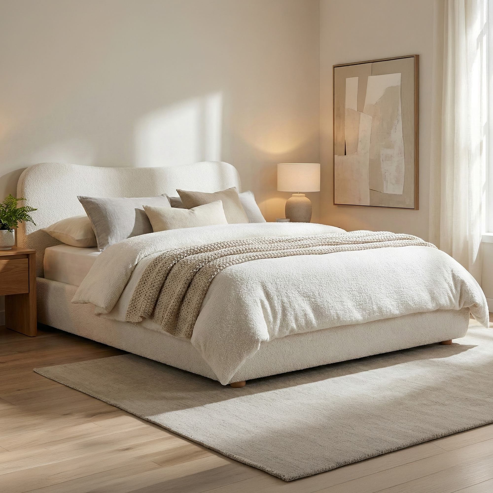 Gestoffeerd Bed Maido