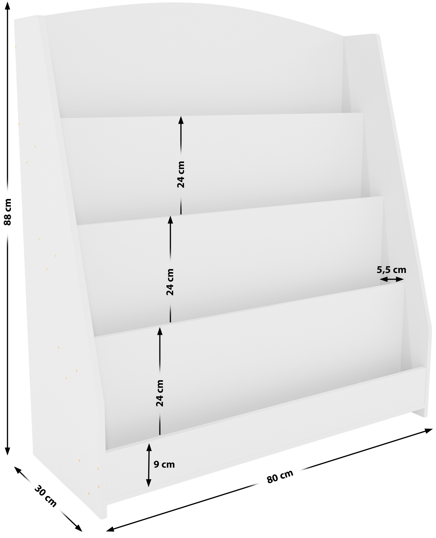 Boekenkast Melfa