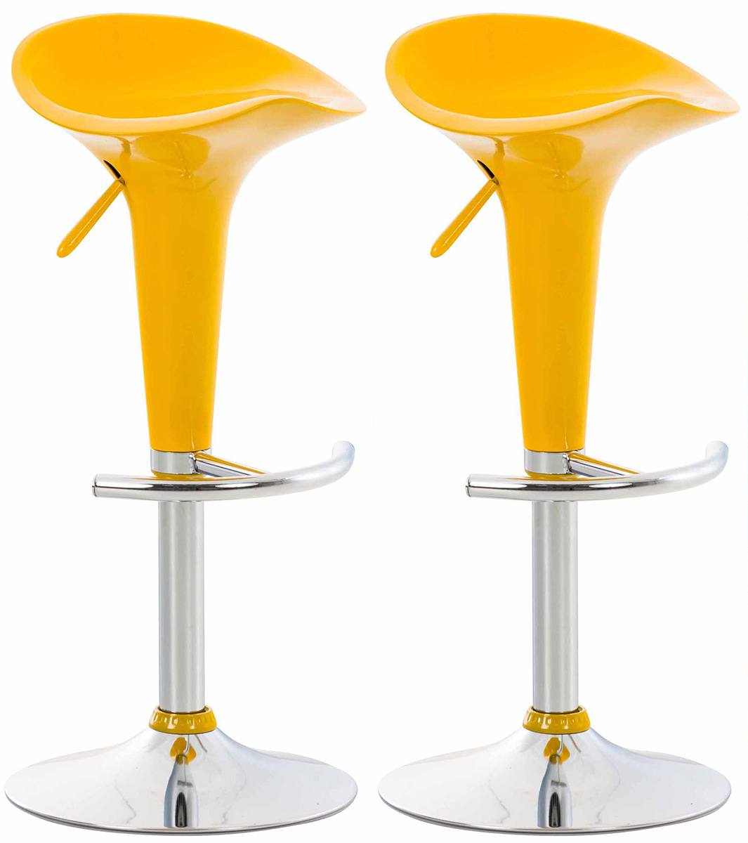 Set van 2 barkrukken Saddle