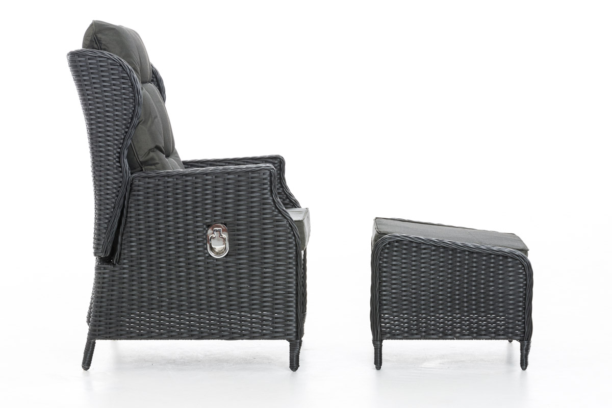 Fauteuil Breno met kruk