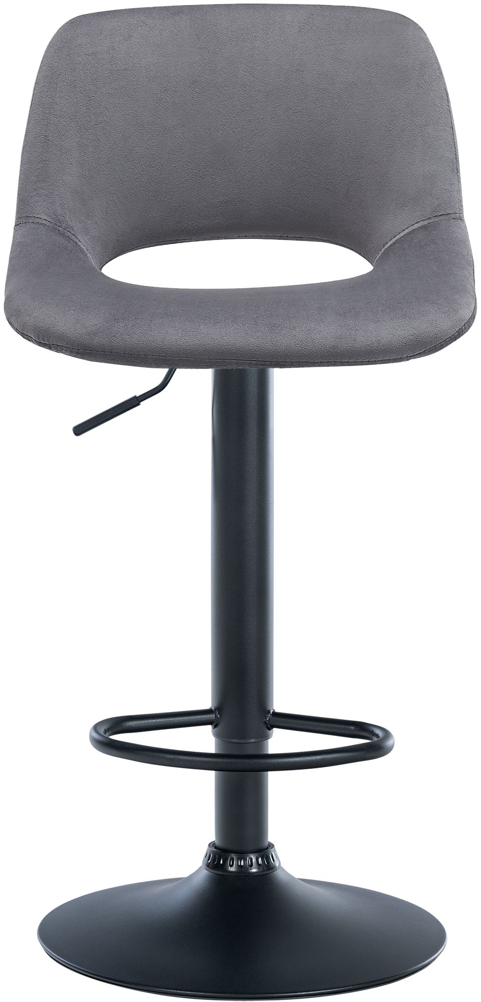 Set van 2 barkrukken Camden fluweel