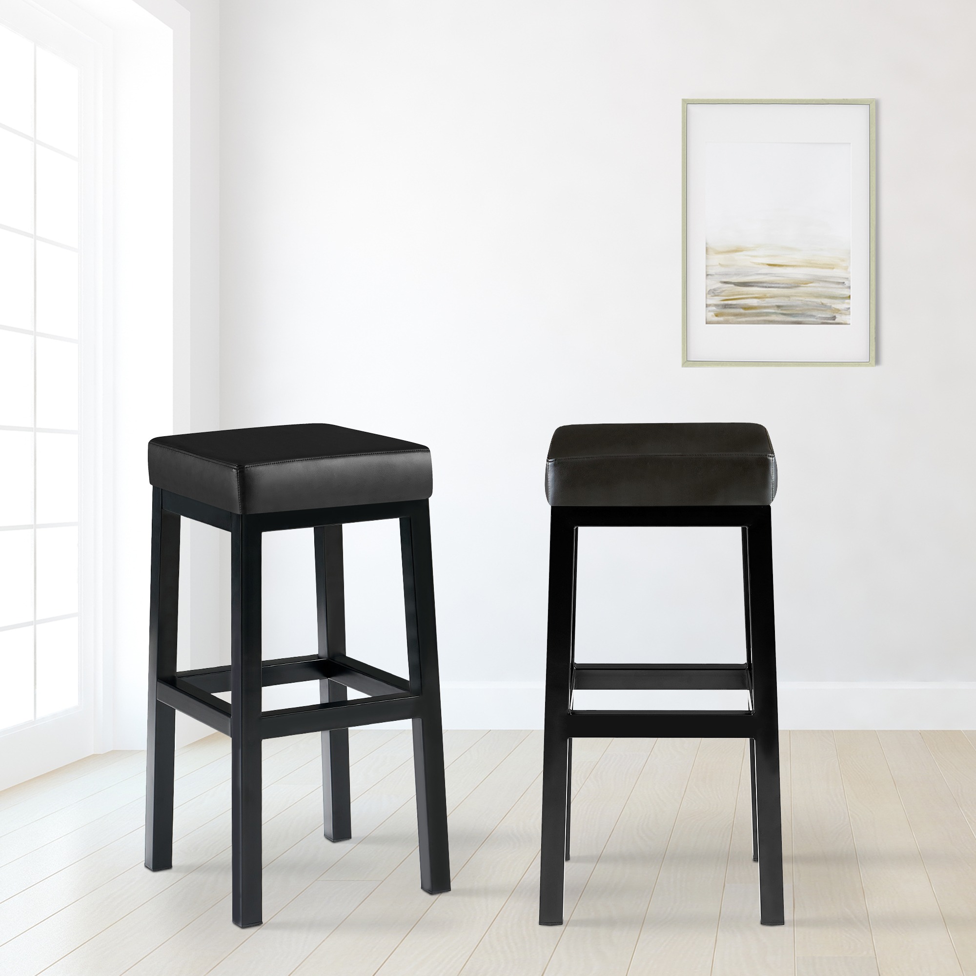 Barkruk Taylor kunstleer Zithoogte 78 cm