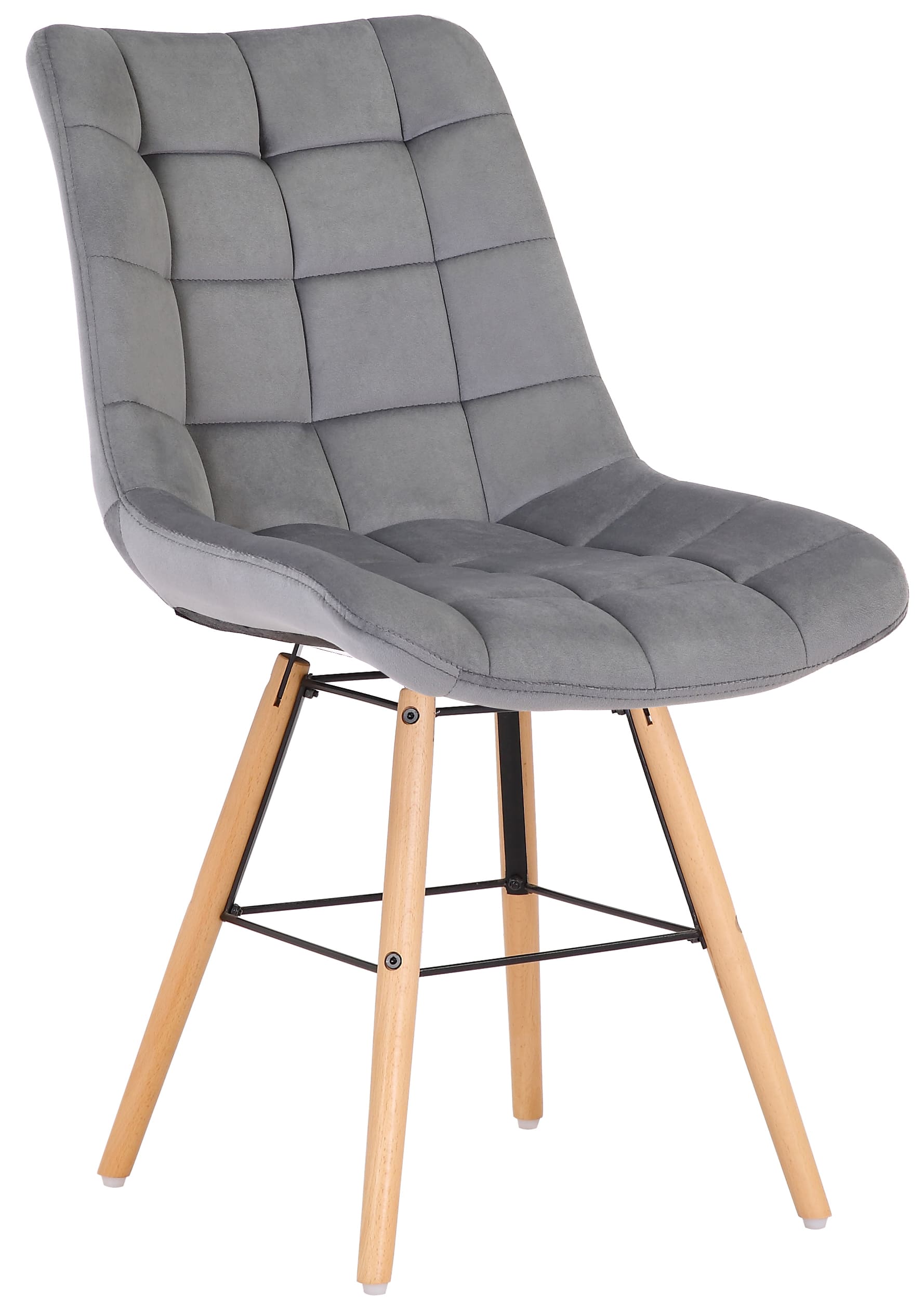 Set van 2 eetkamerstoelen Leni Fluweel
