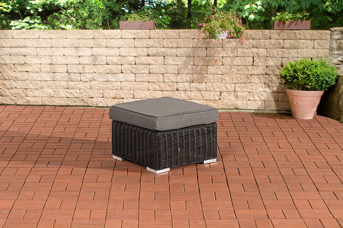 Polyrattan hocker Bilbao / Madeira