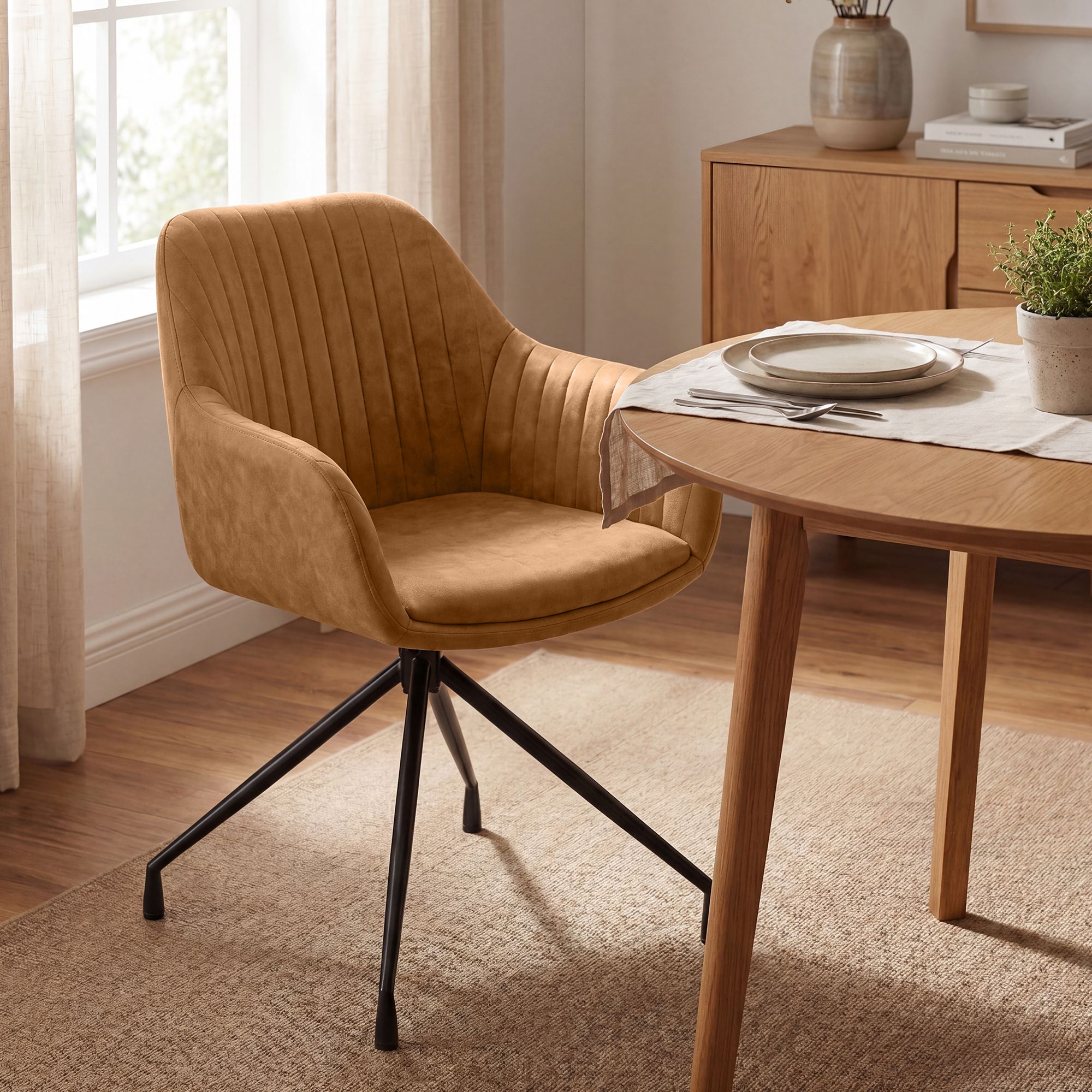 Set van 2 Eetkamerstoelen Novanis