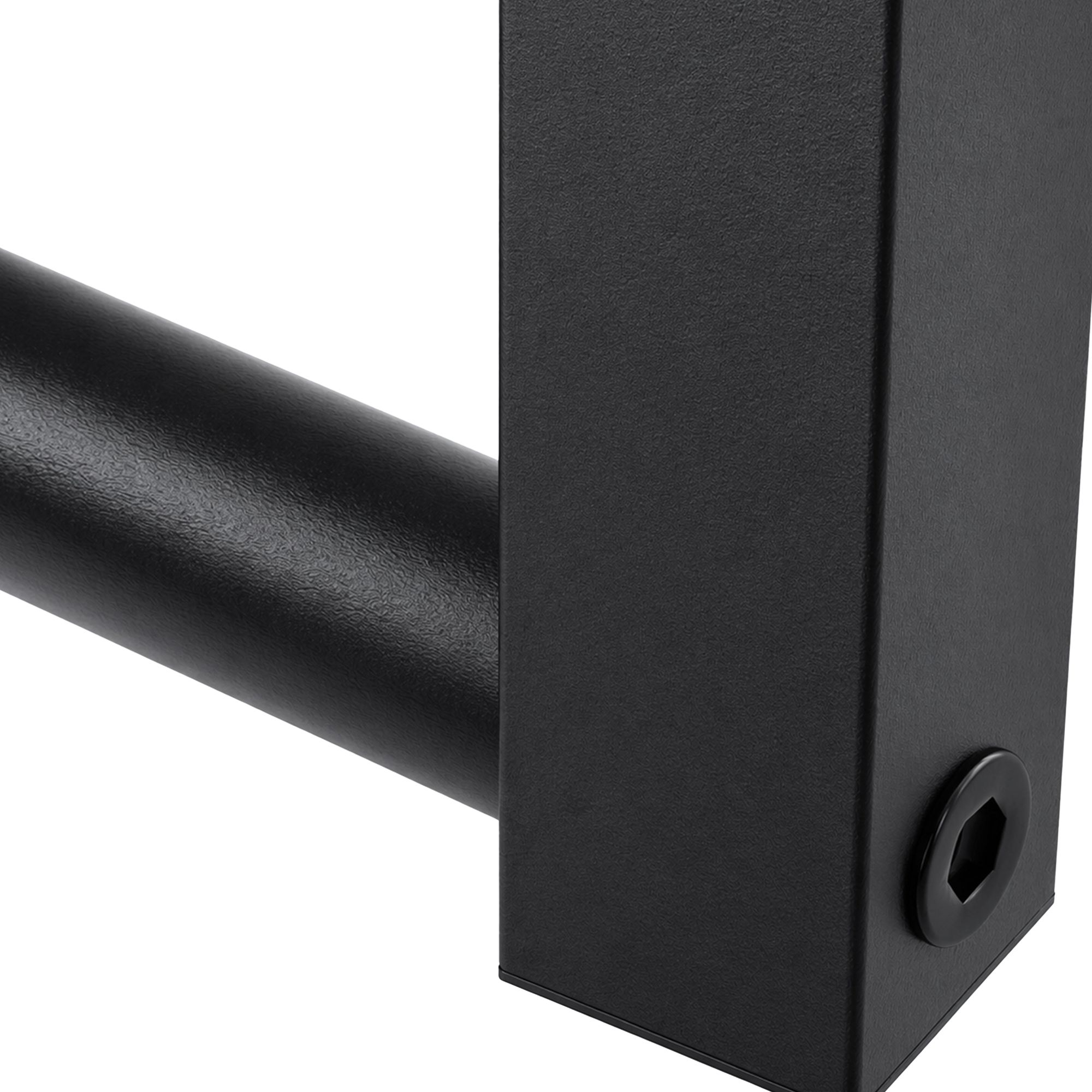 Kledingstang Fenton Zwart met 12 Kledinghaken