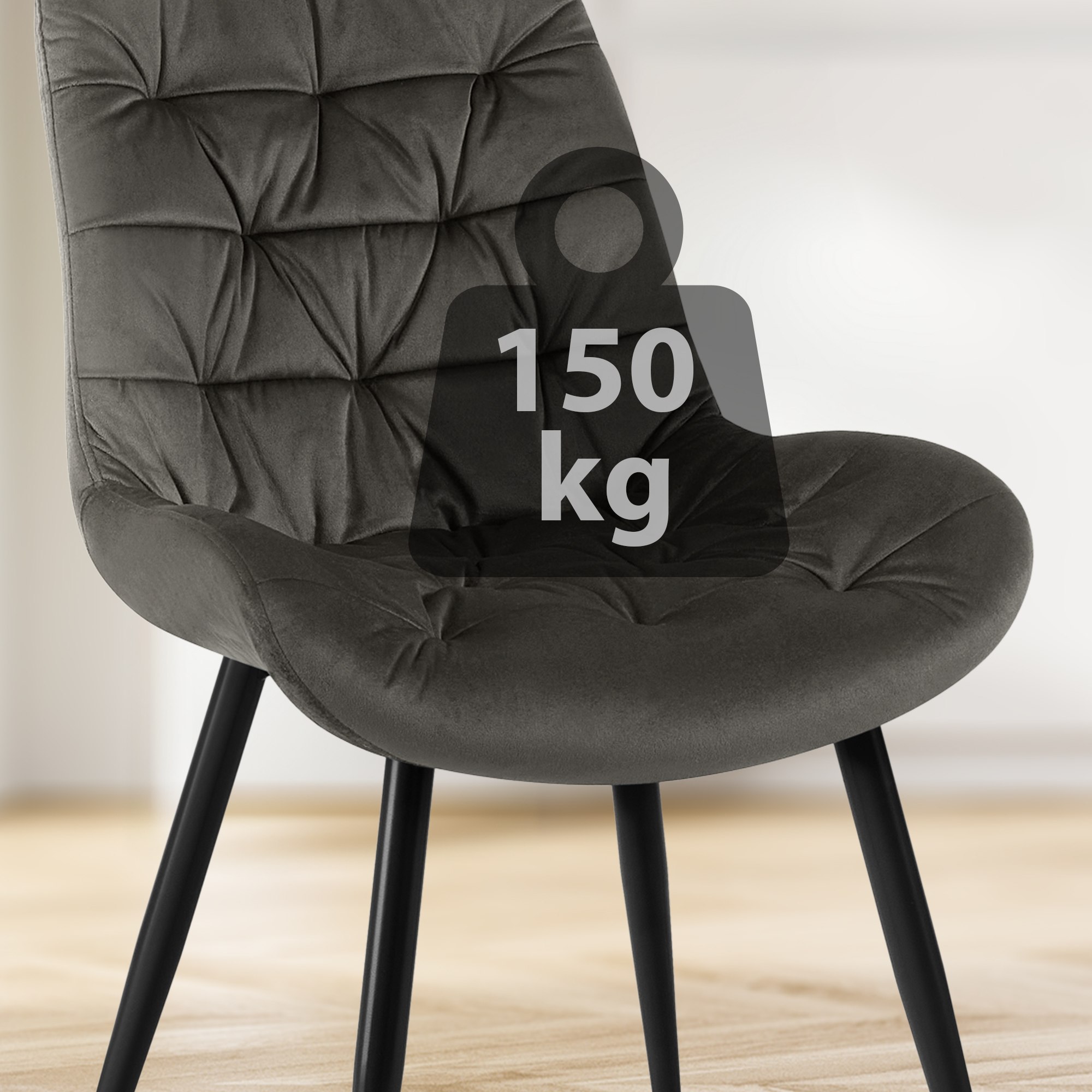Set van 2 Eetkamerstoelen Rossford