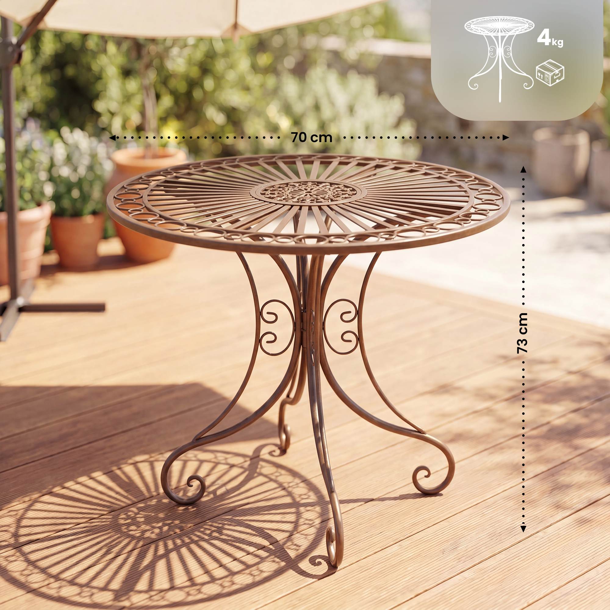 Tuintafel Hari