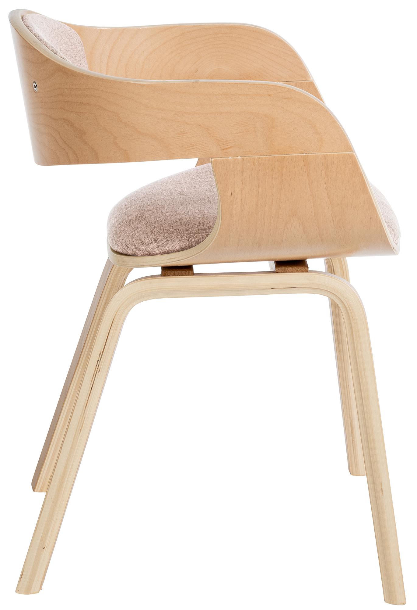 Set van 2 Kingston eetkamerstoelen Stof