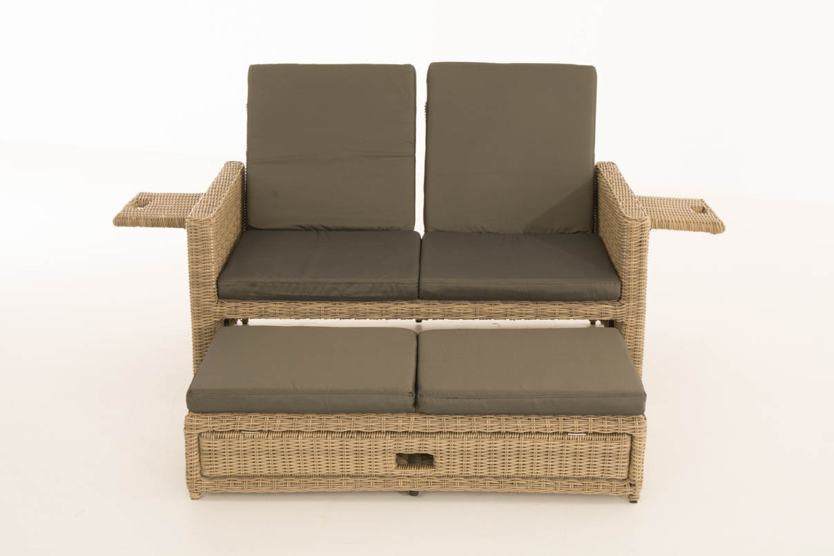 Wicker Loungebank ANCONA 5mm
