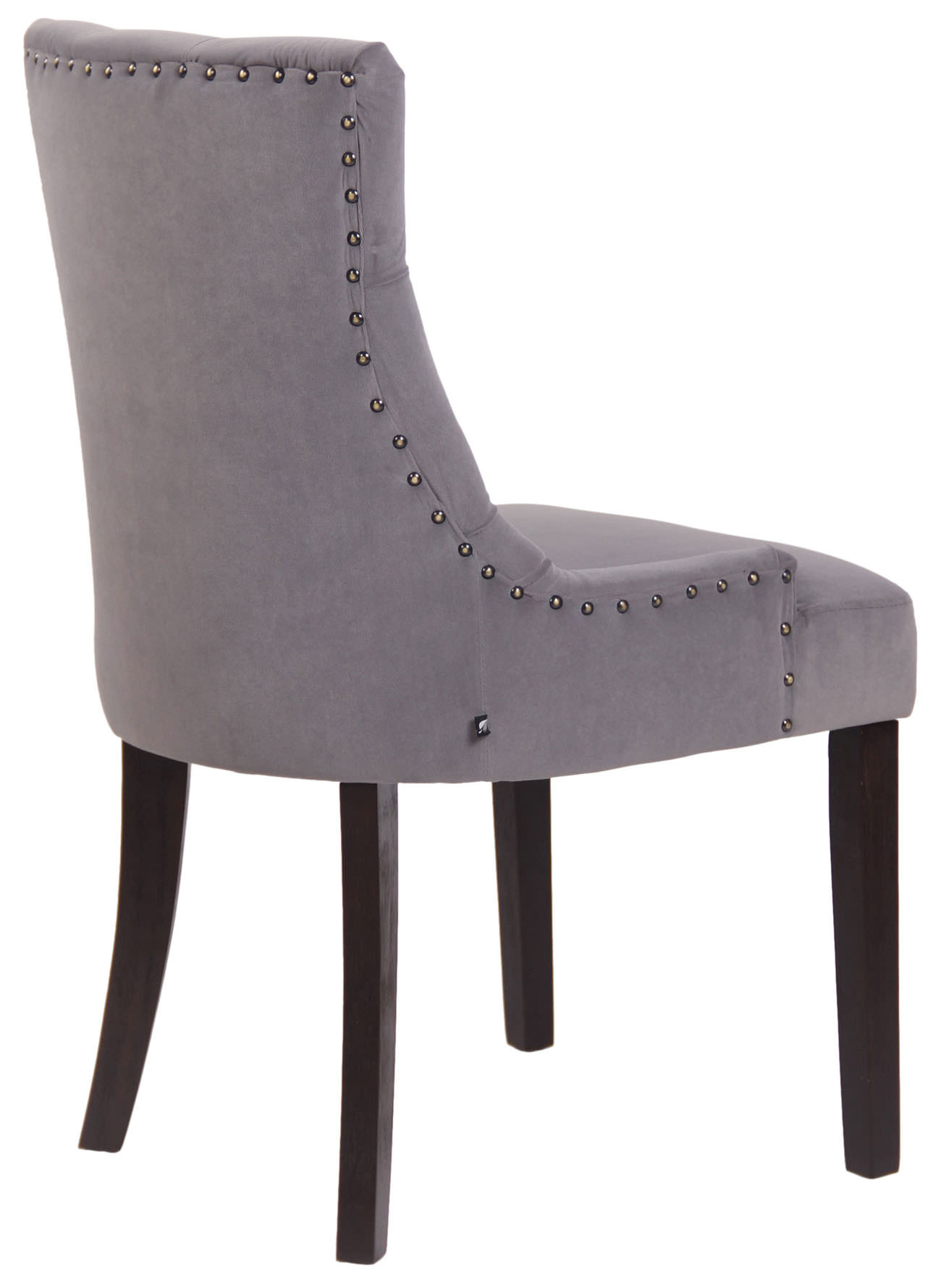 Set van 4 eetkamerstoelen Aberdeen Fluweel