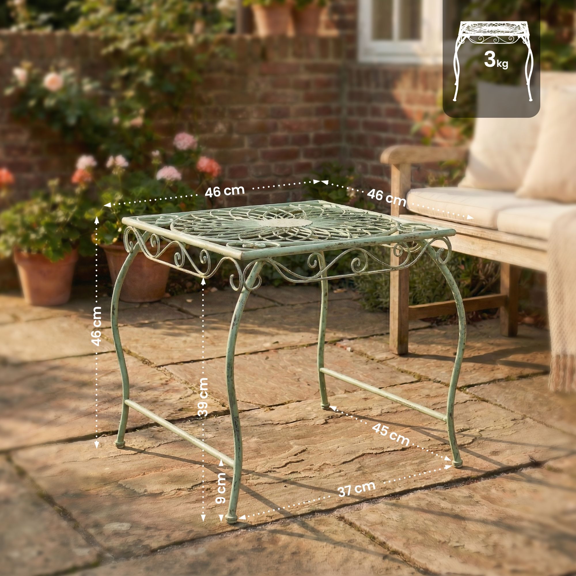 Tuintafel Zarina