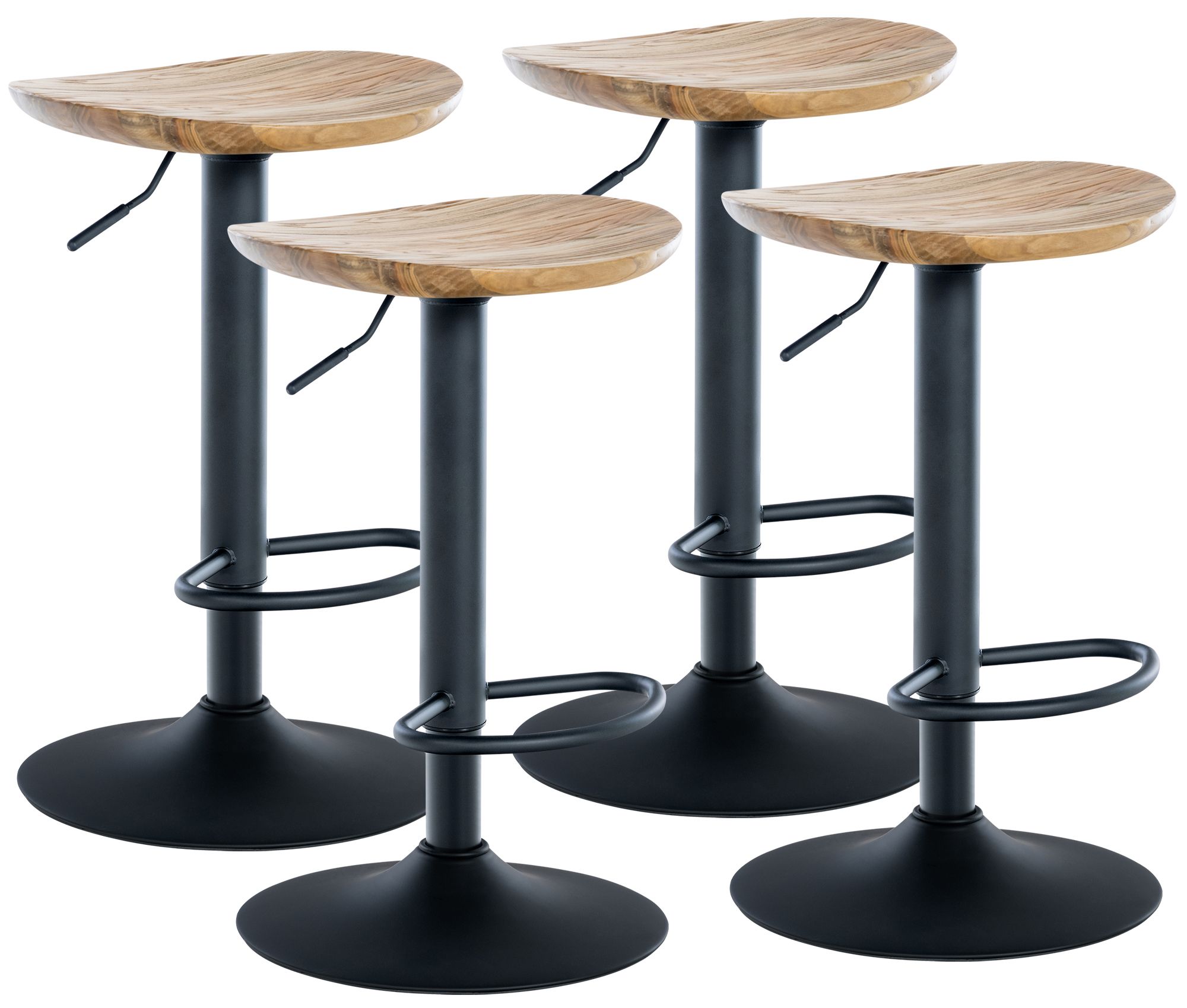 Set van 4 barkrukken Skelde