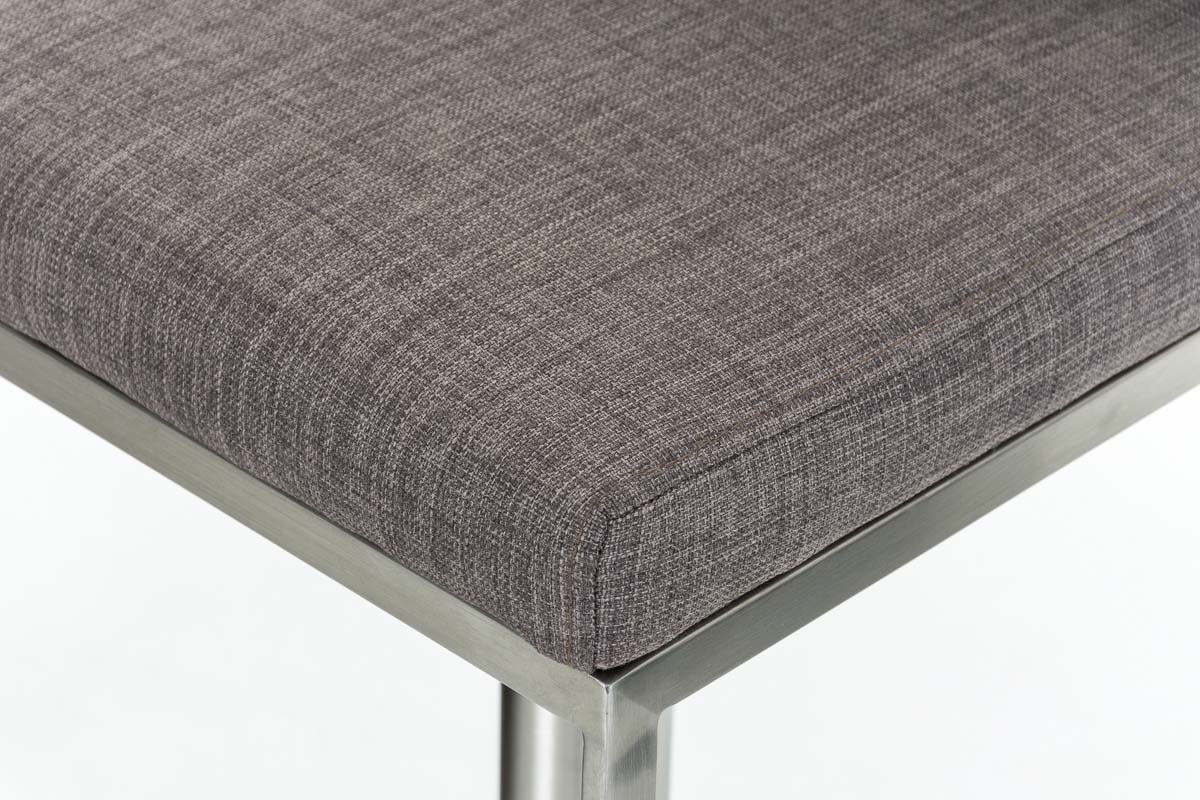 2-delige set barkrukken Panama stoffen bekleding