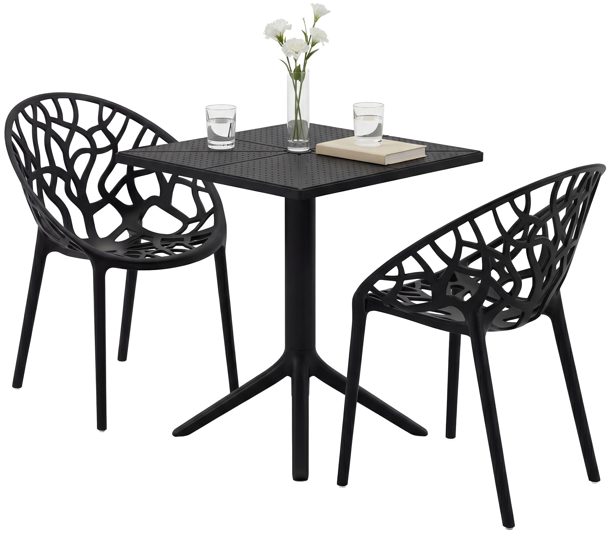 Tuinmeubelset Neriva met 2 stoelen