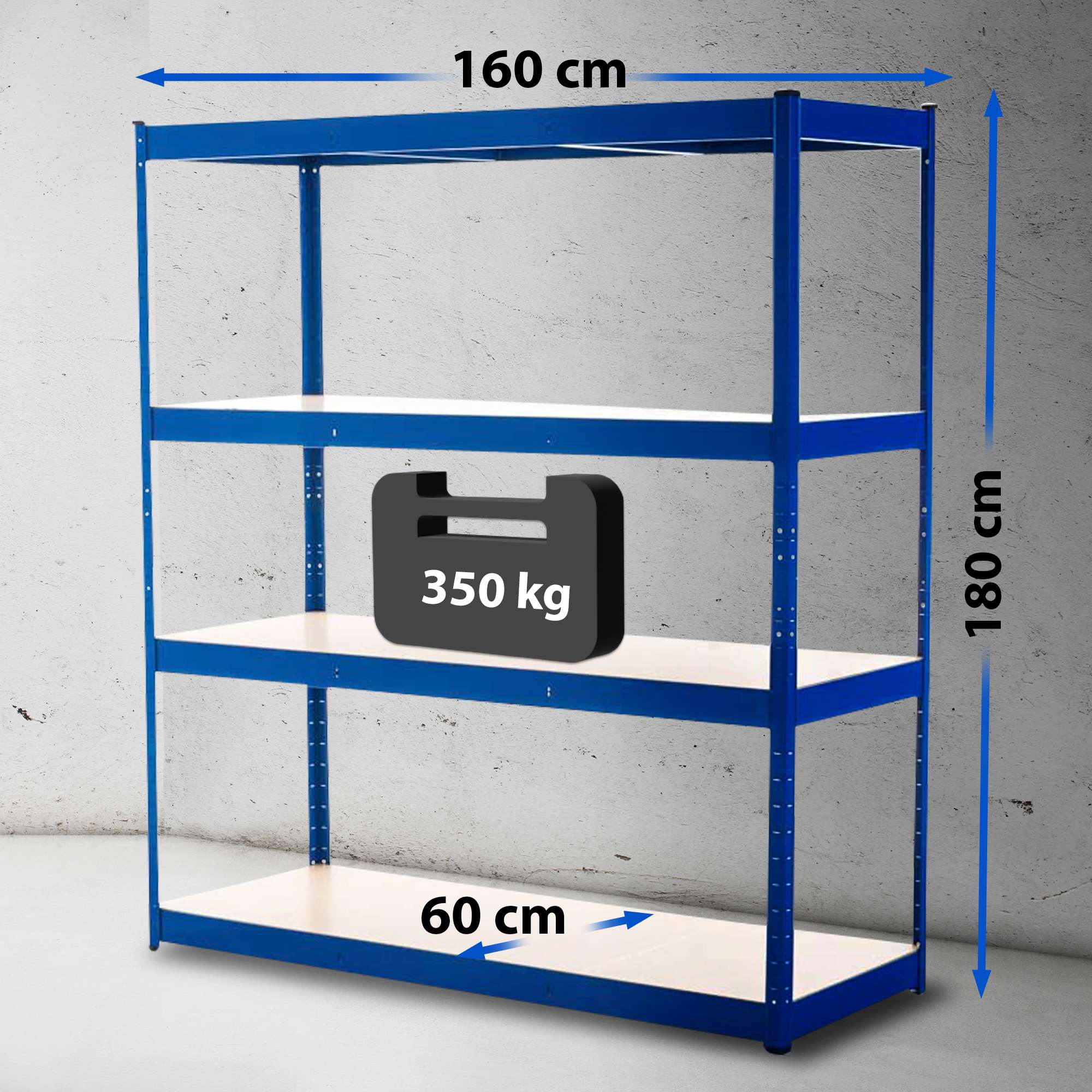 Stelling 160x60x180 cm