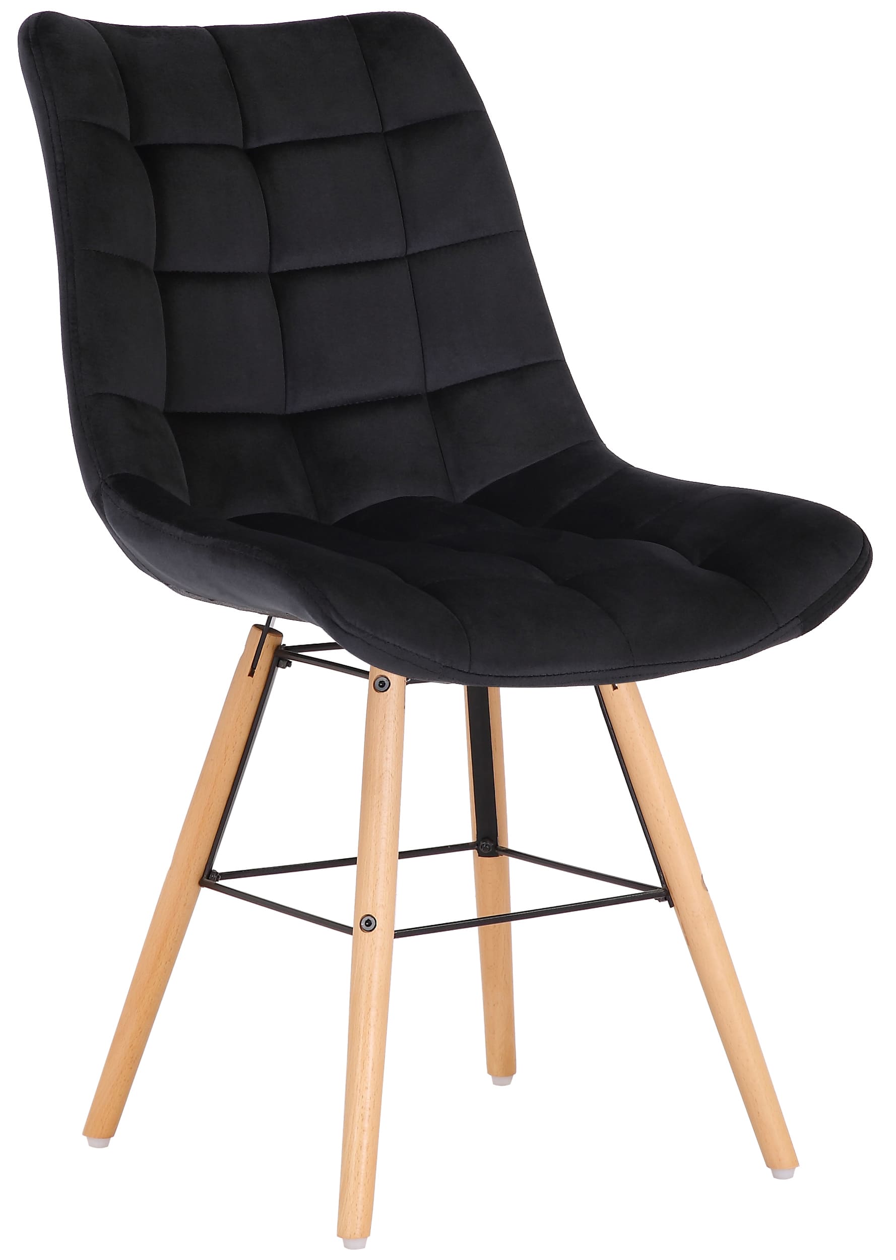 Set van 2 eetkamerstoelen Leni Fluweel