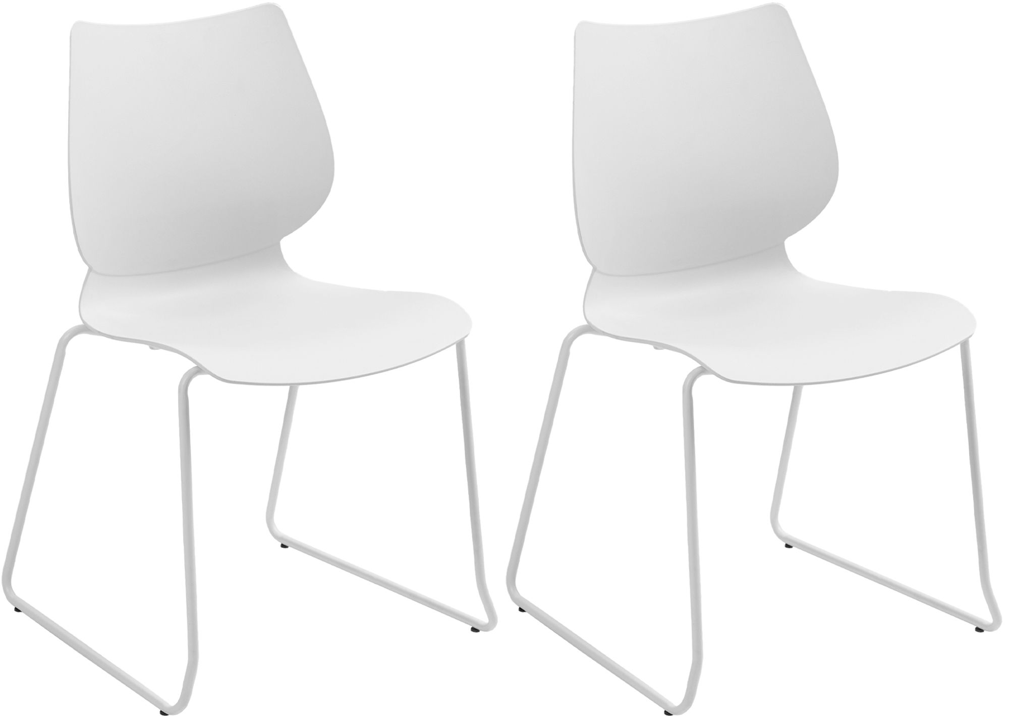 Set van 2 Eetkamerstoelen Houma