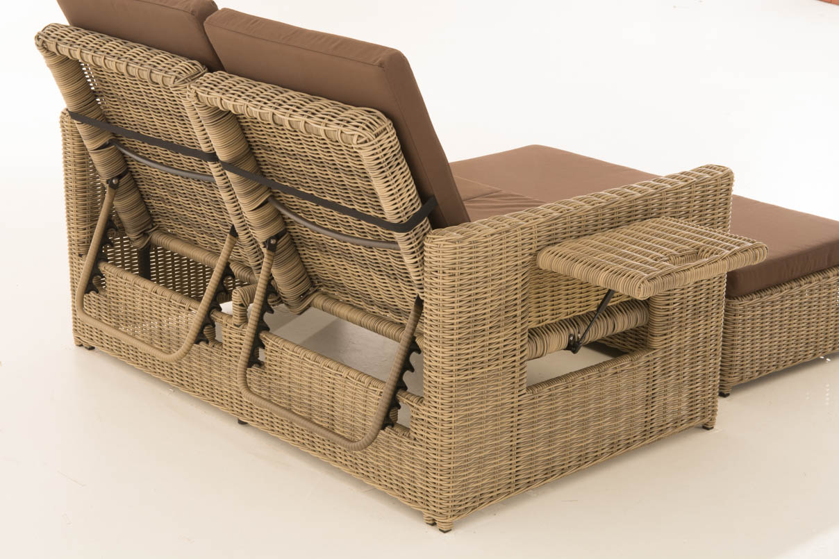 Wicker Loungebank ANCONA 5mm