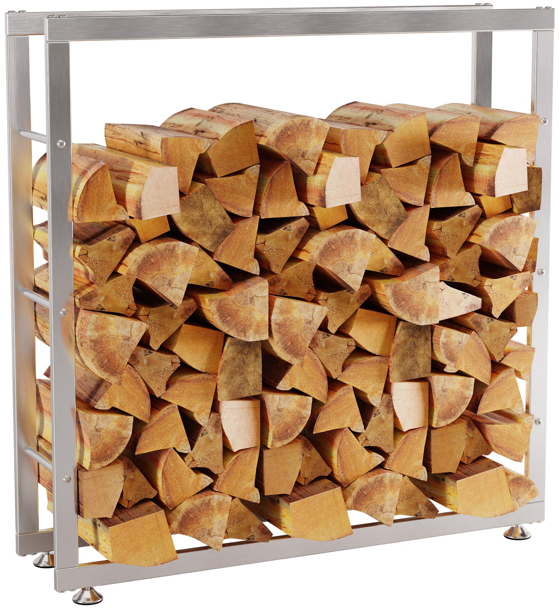 Houtopslag Keri V2 RVS