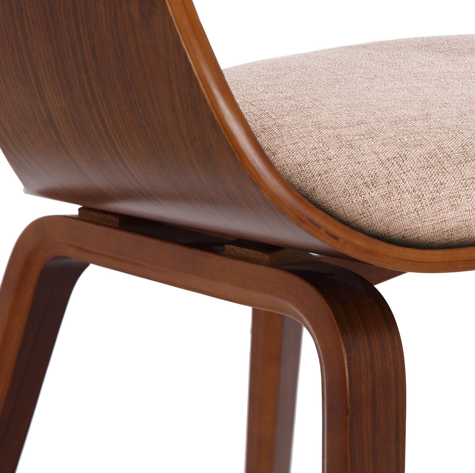 Set van 2 Kingston eetkamerstoelen Stof