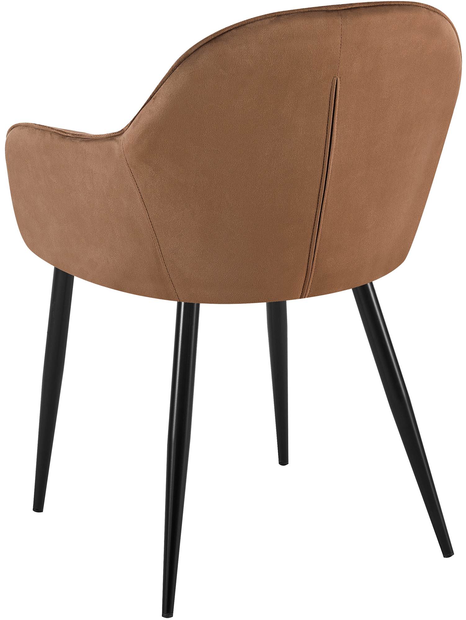 Set van 2 eetkamerstoelen Boise fluweel