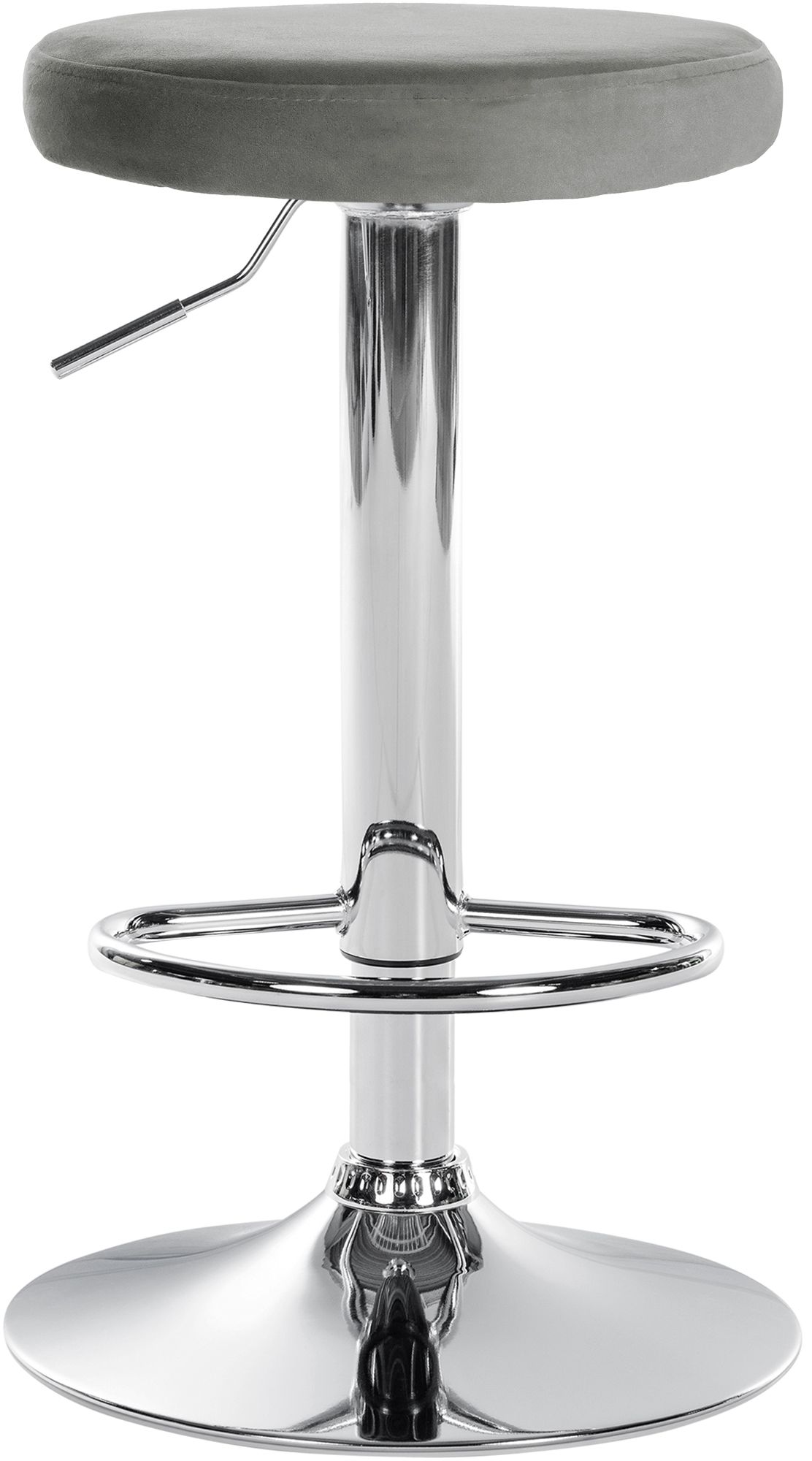 Set van 2 barkrukken Ponte fluweel