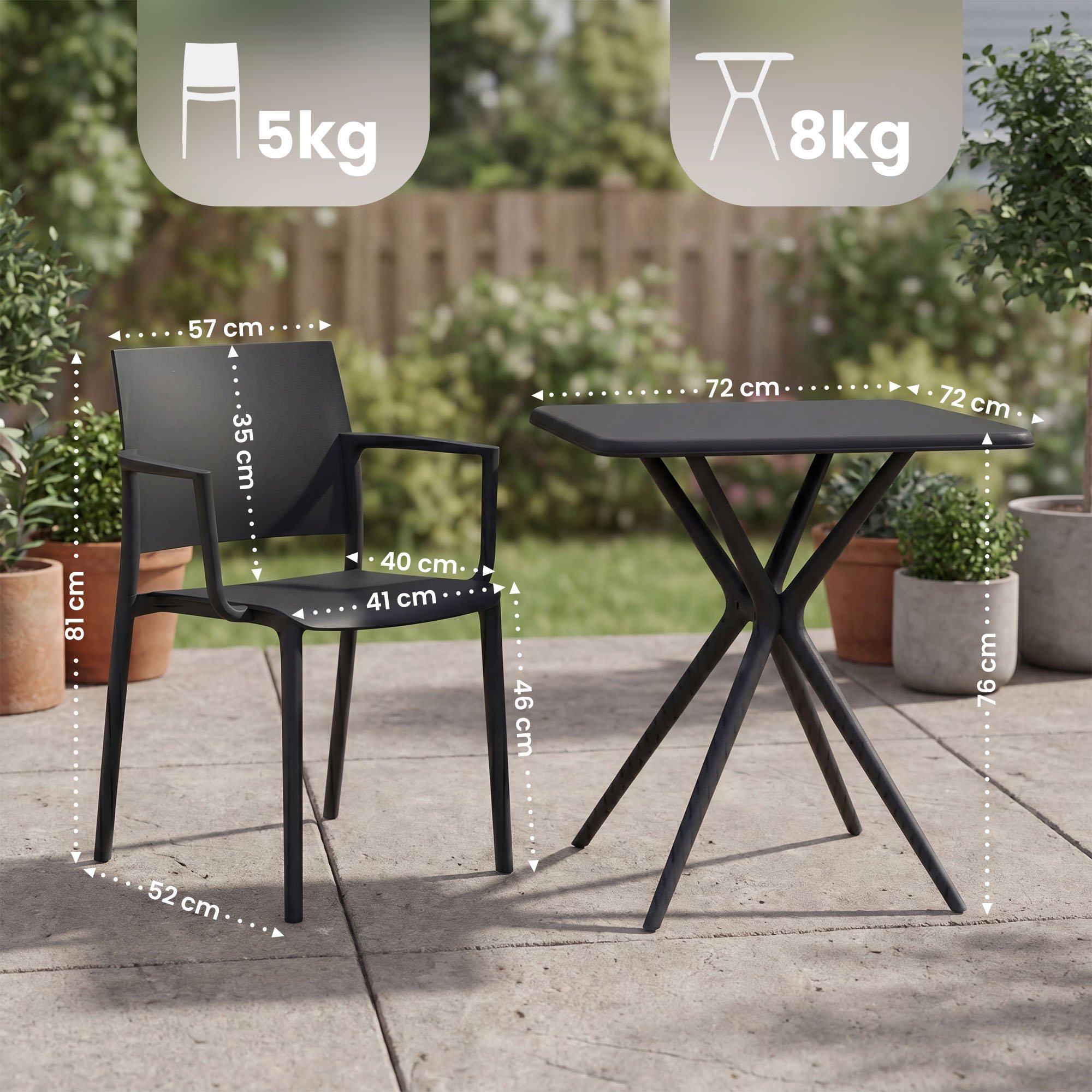 Tuinmeubelset Pula