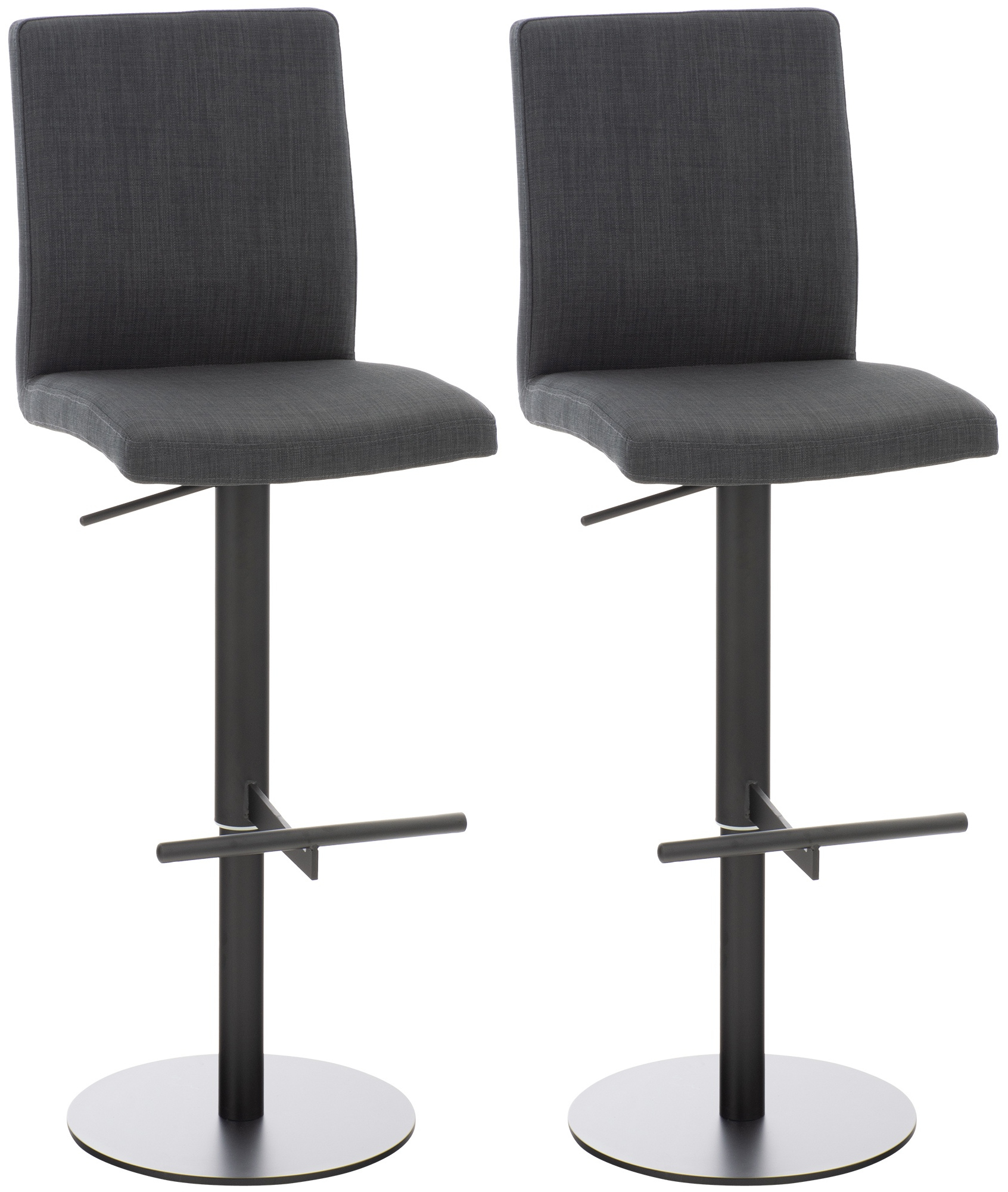 2x Barkruk Cadiz stof bekleding