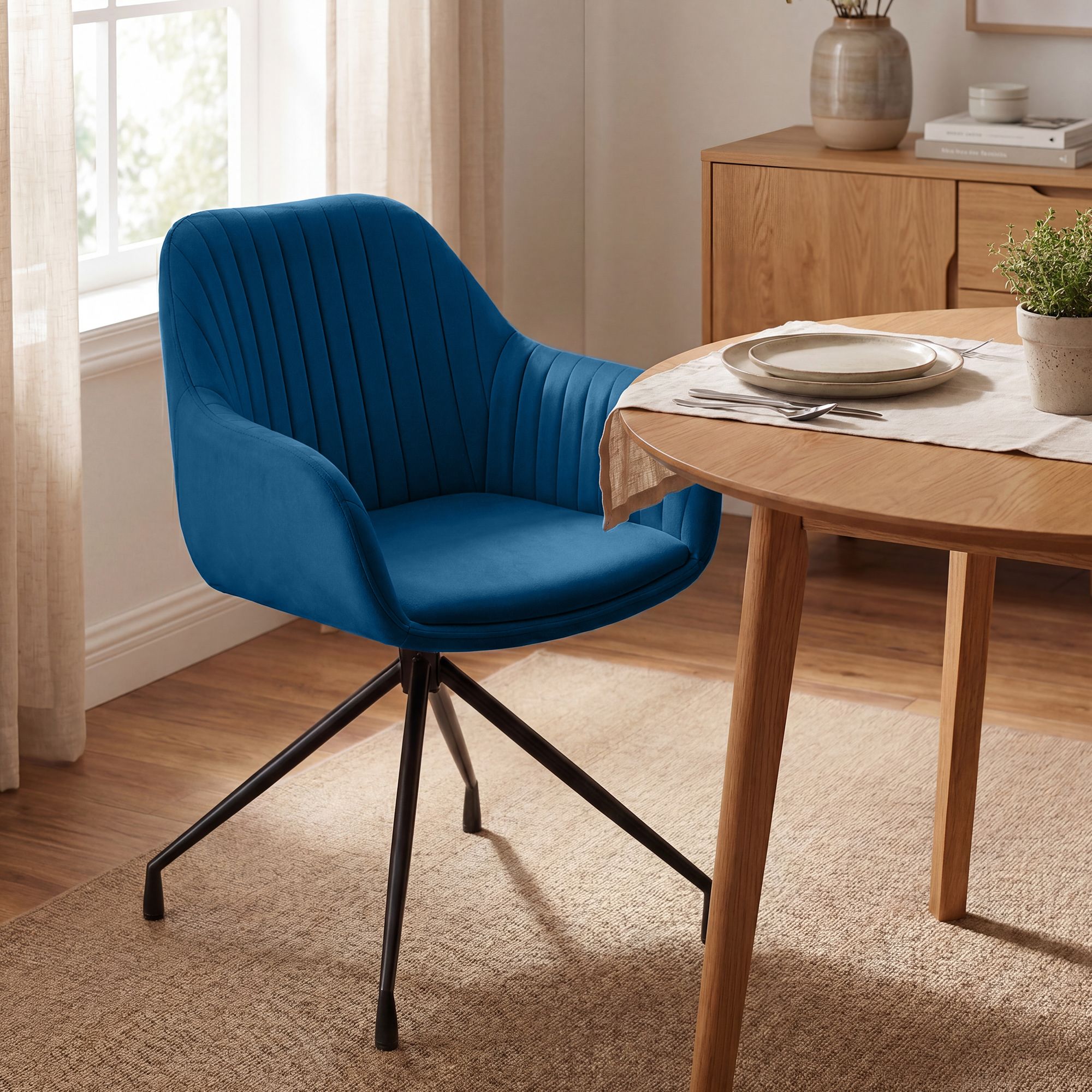 Set van 2 Eetkamerstoelen Novanis