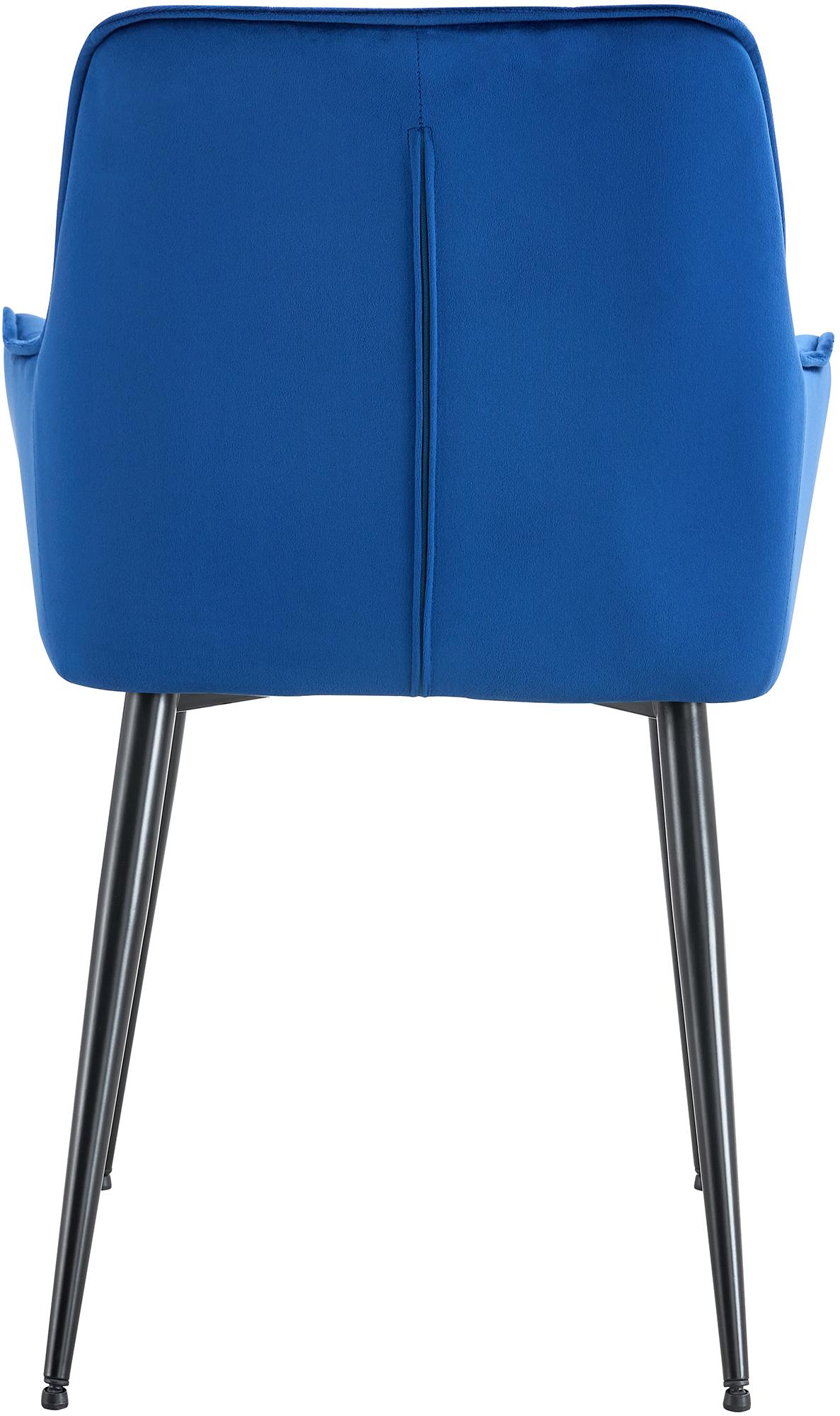 Set van 2 eetkamerstoelen Ferndale fluweel