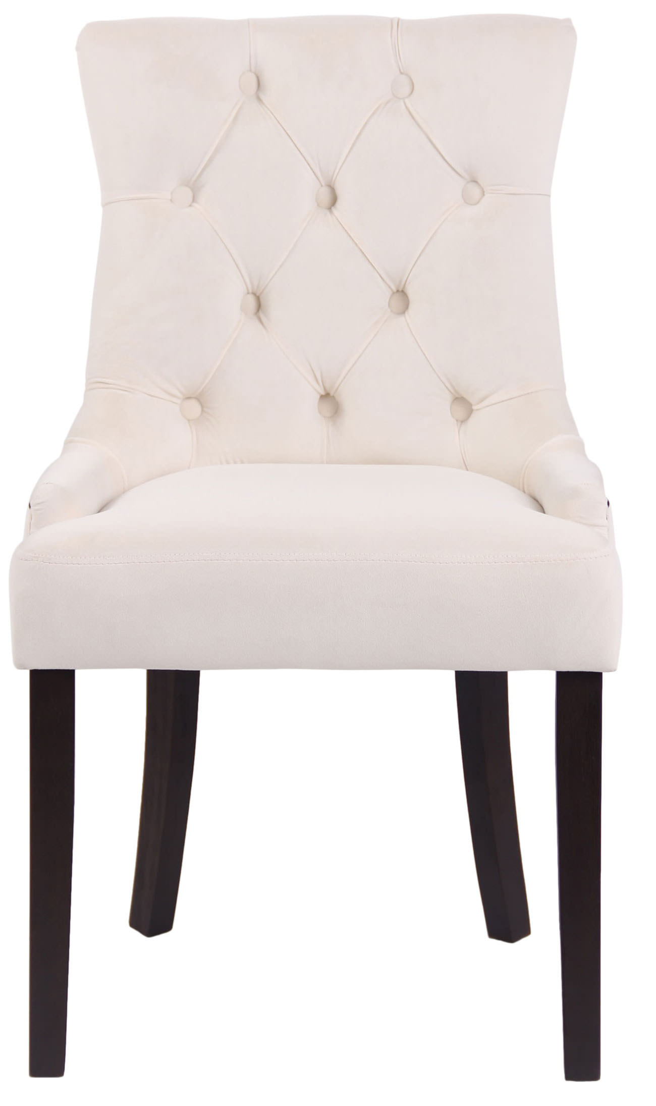 Set van 4 eetkamerstoelen Aberdeen Fluweel