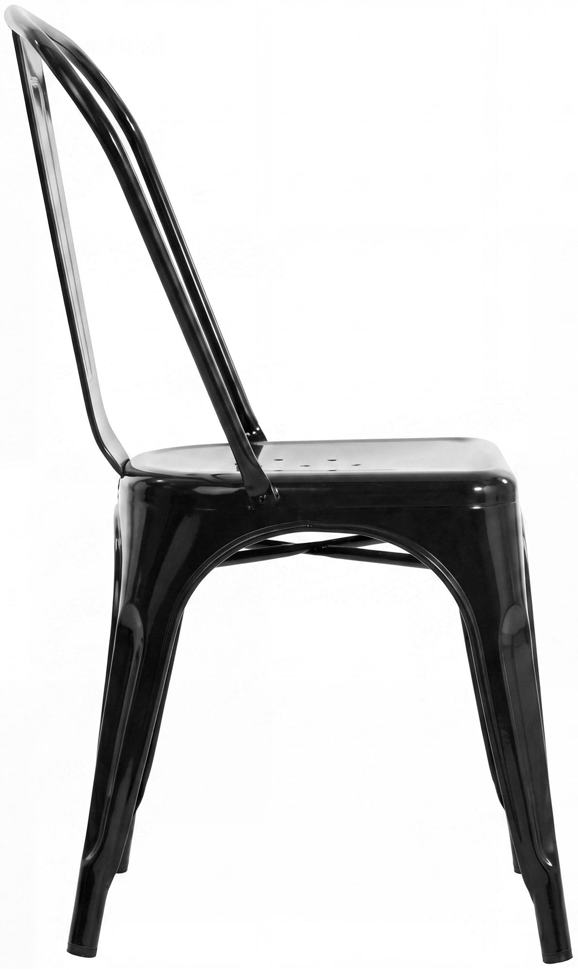 Set van 4 stapelstoelen Benedikt