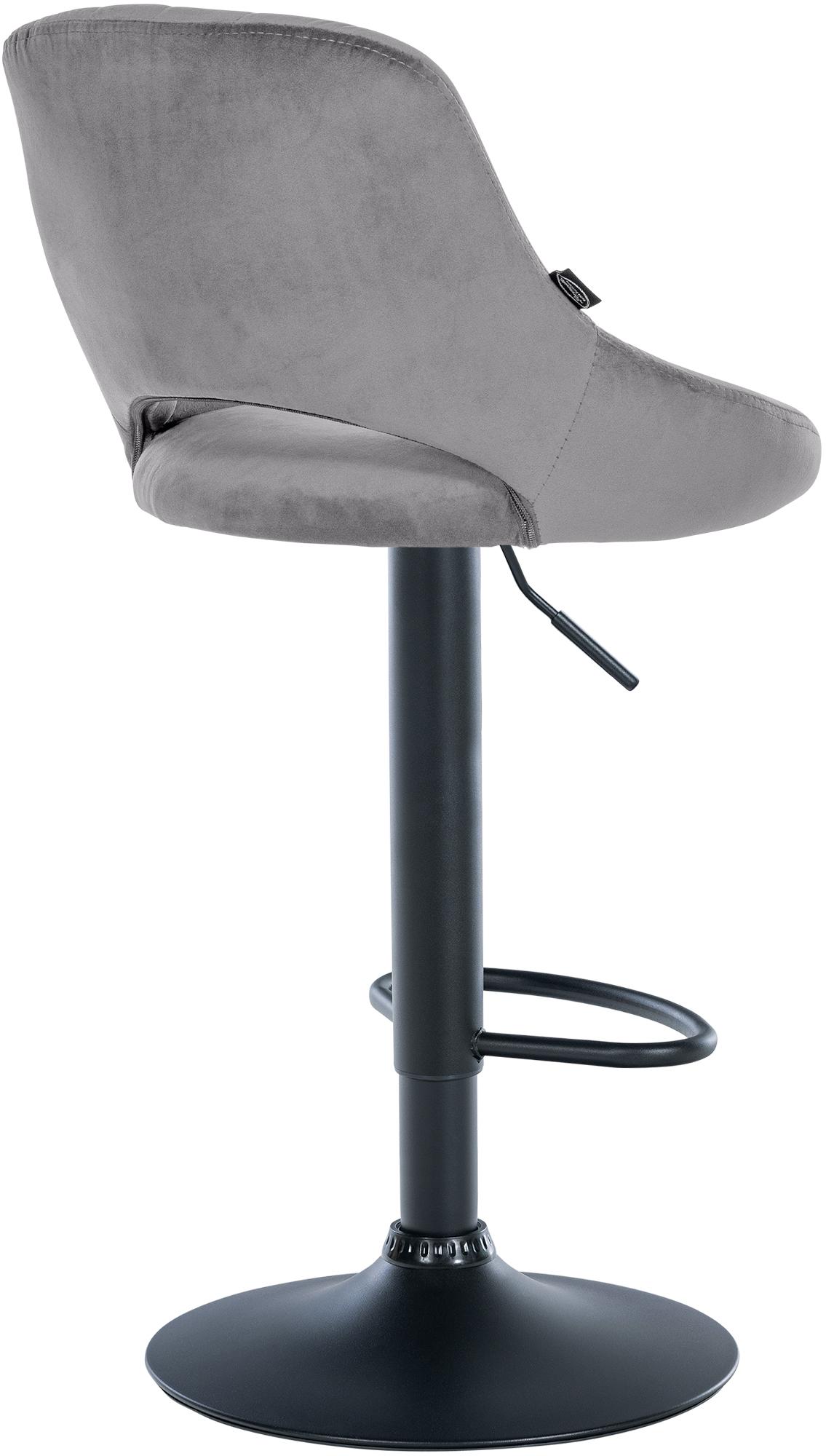 Set van 2 Barkrukken Milet Fluweel