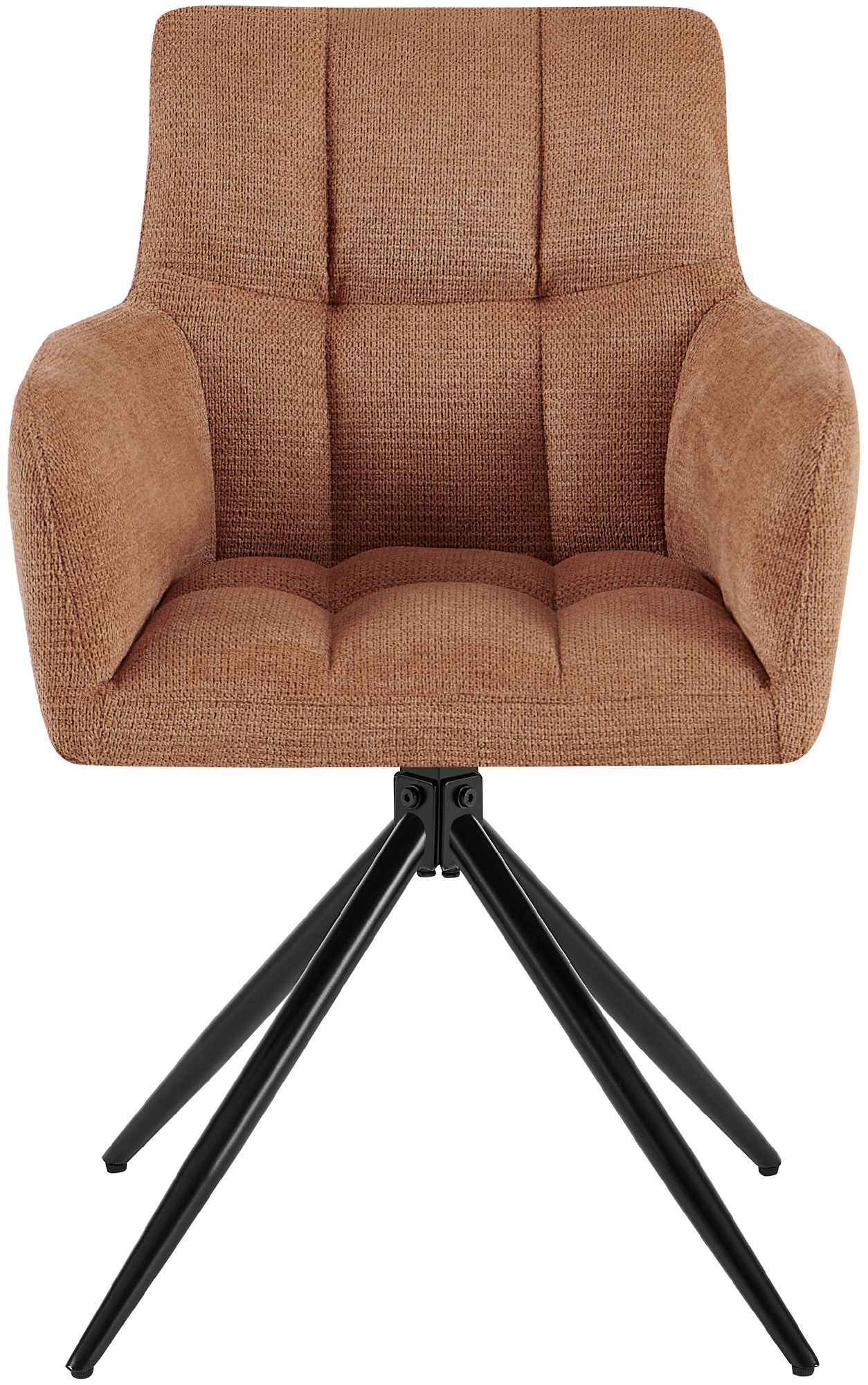 Set van 2 eetkamerstoelen Jonah stof