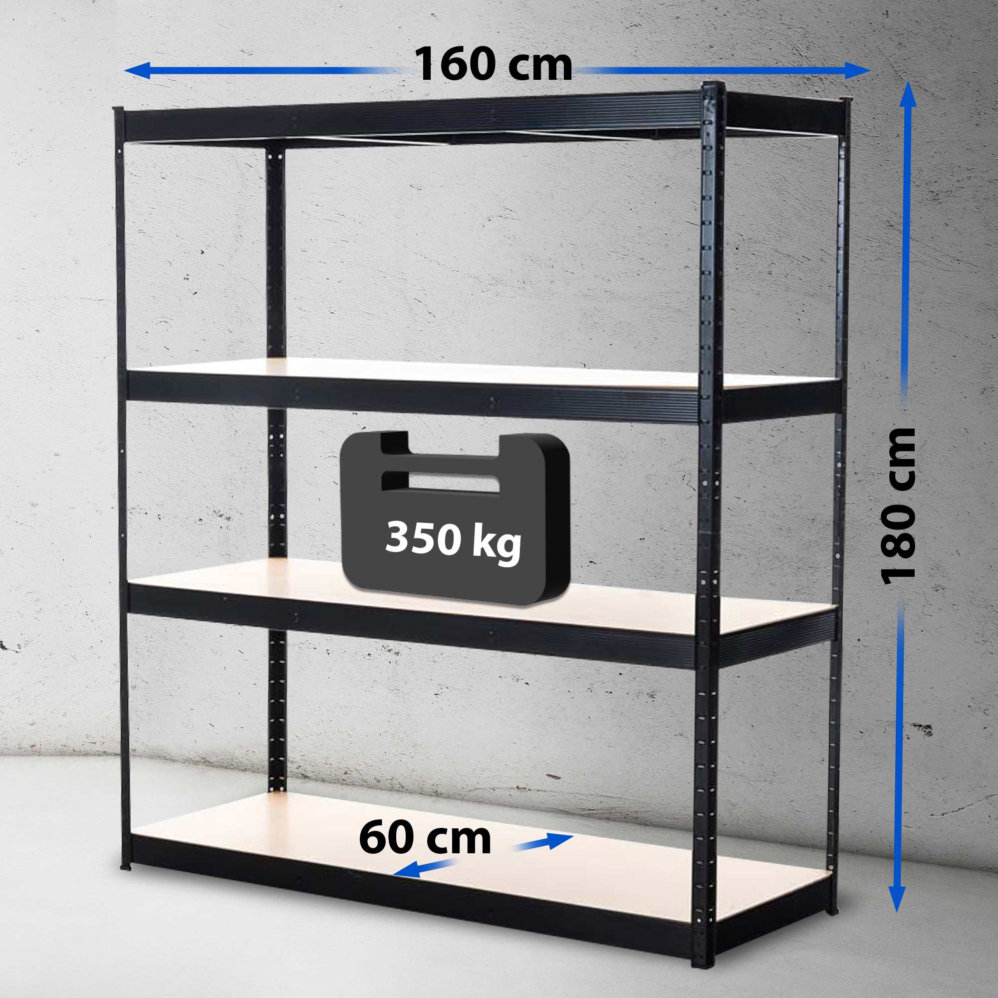 Stelling 160x60x180 cm