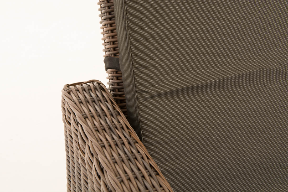 Wicker Loungebank ANCONA 5mm