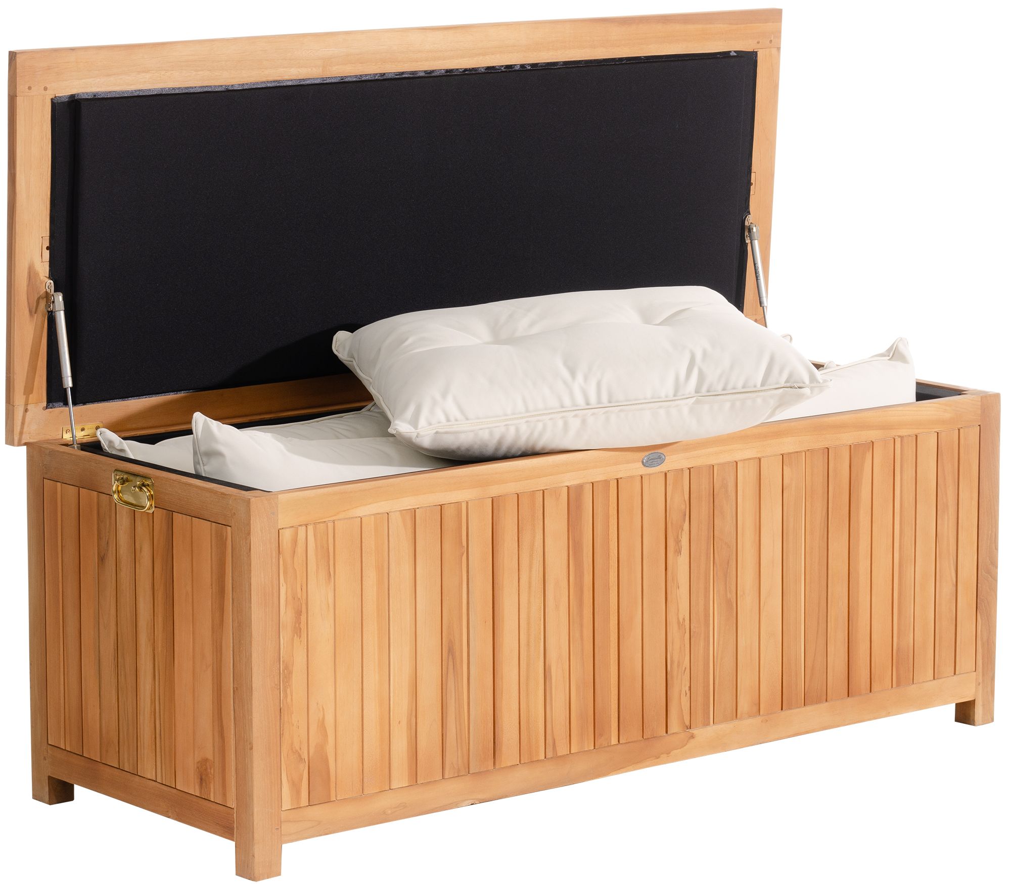 Teakhouten kussenbox Odessa
