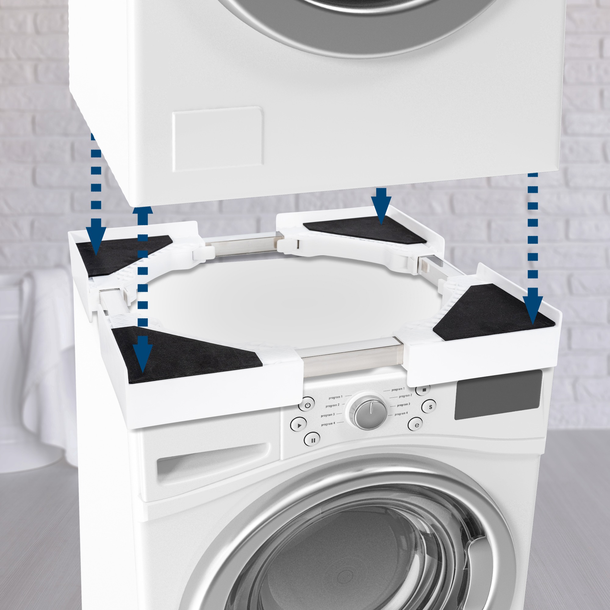 Aansluitframe voor wasmachines