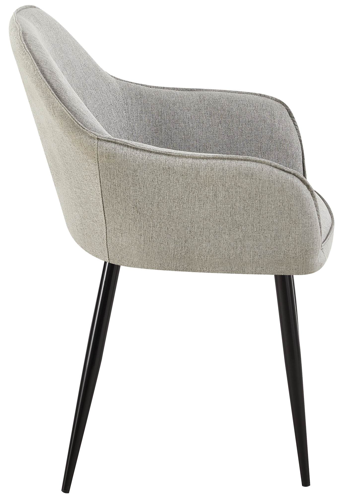 Set van 2 Eetkamerstoelen Boise Stof