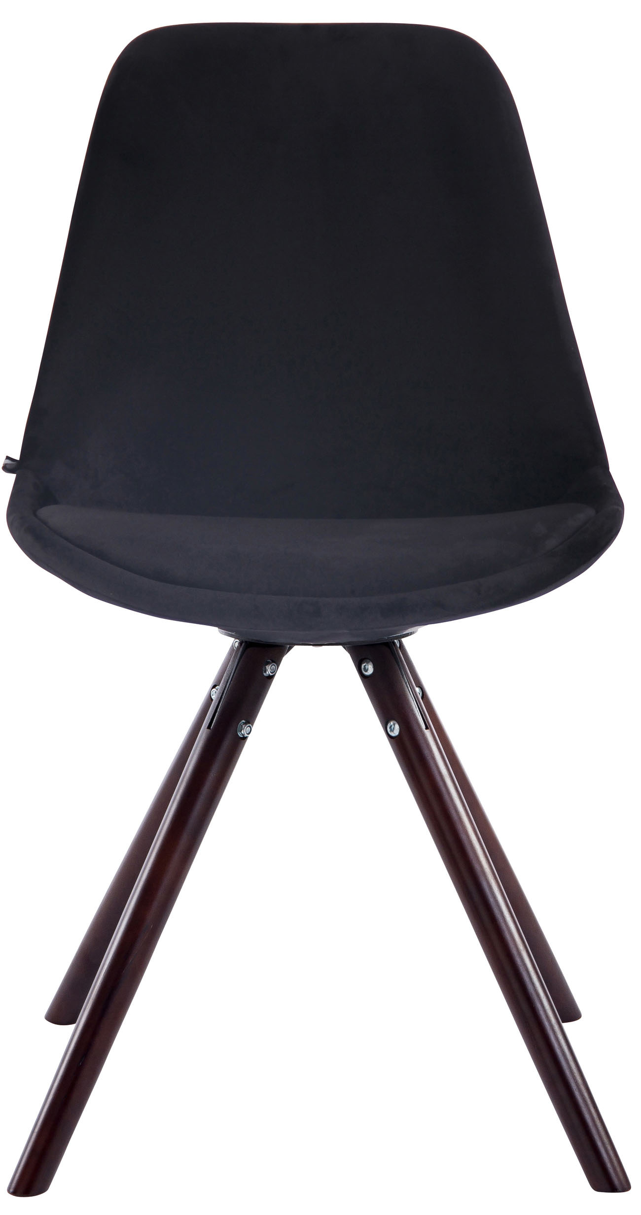 Set van 4 Stoelen Toulouse Rond frame - Fluweel