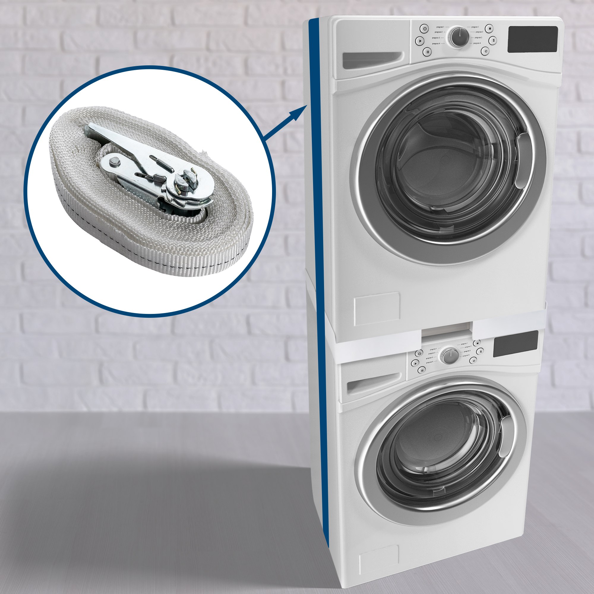 Aansluitframe voor wasmachines