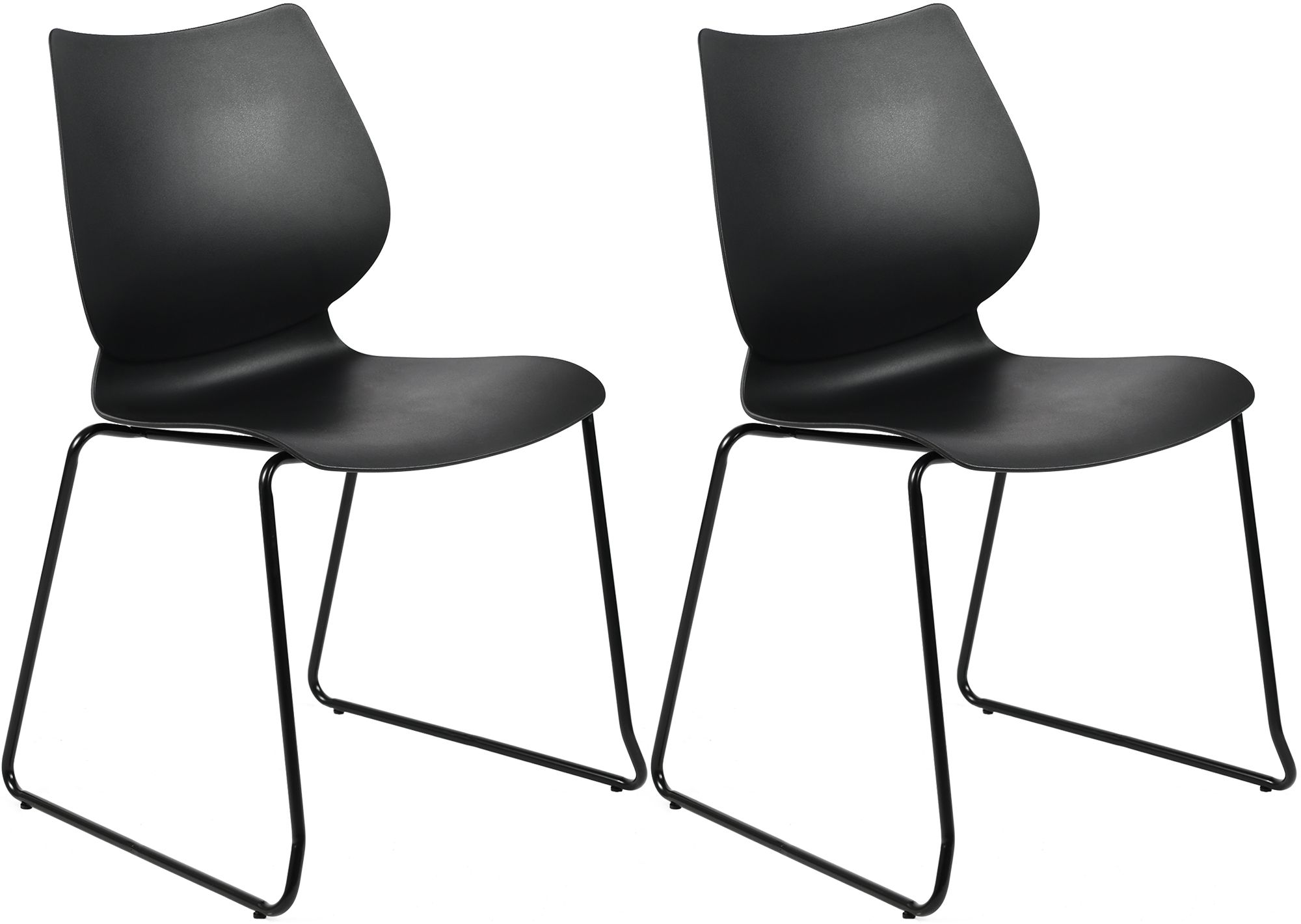 Set van 2 Eetkamerstoelen Houma
