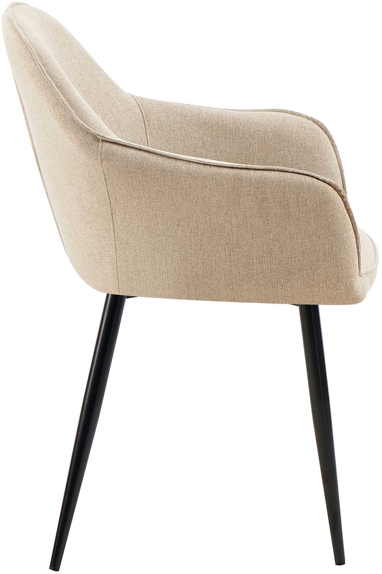 Set van 2 Eetkamerstoelen Boise Stof
