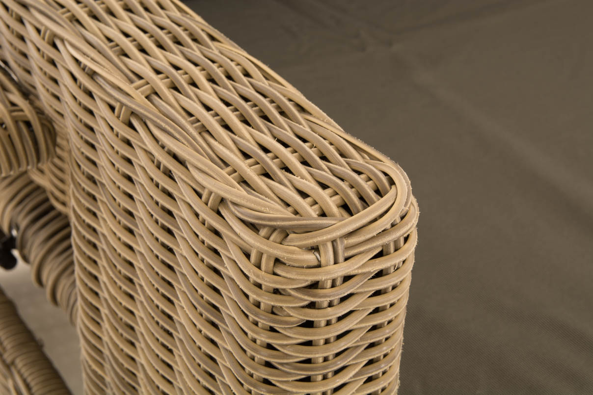 Wicker Loungebank ANCONA 5mm