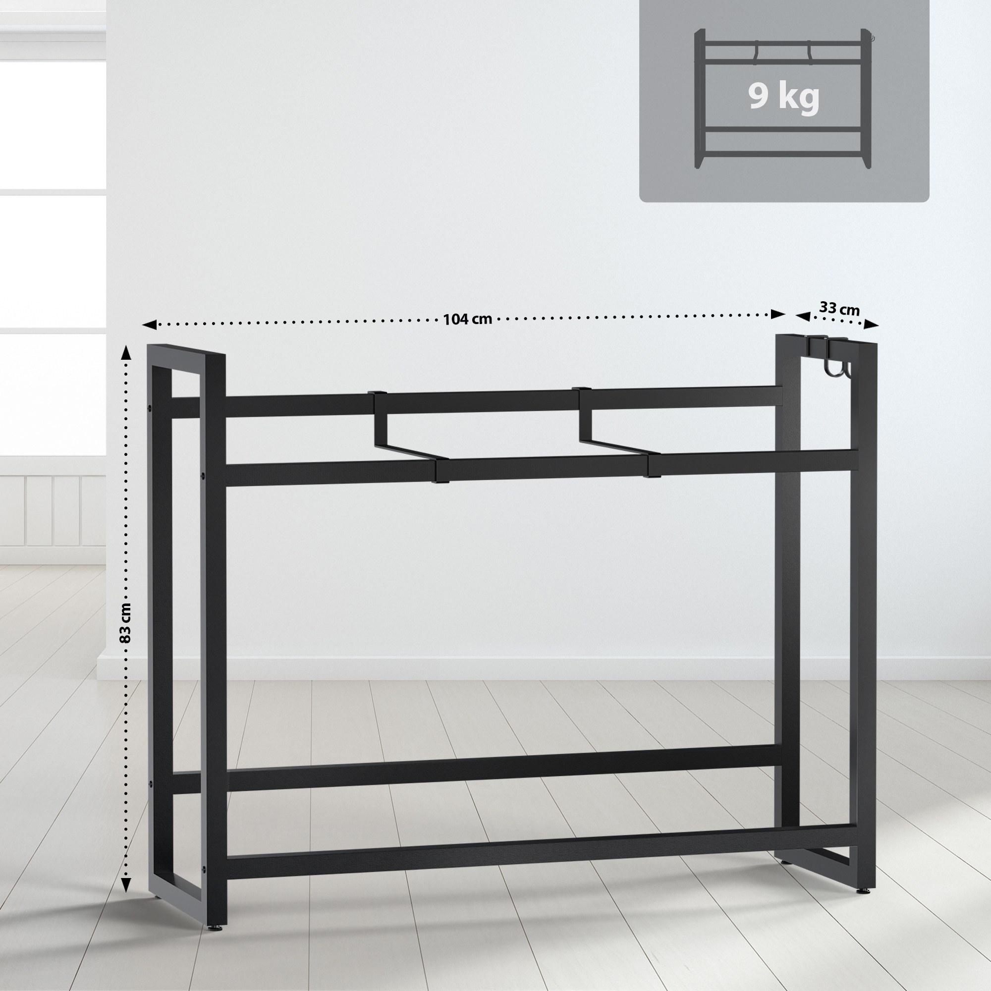 Powell flessenrek voor 6 kratten