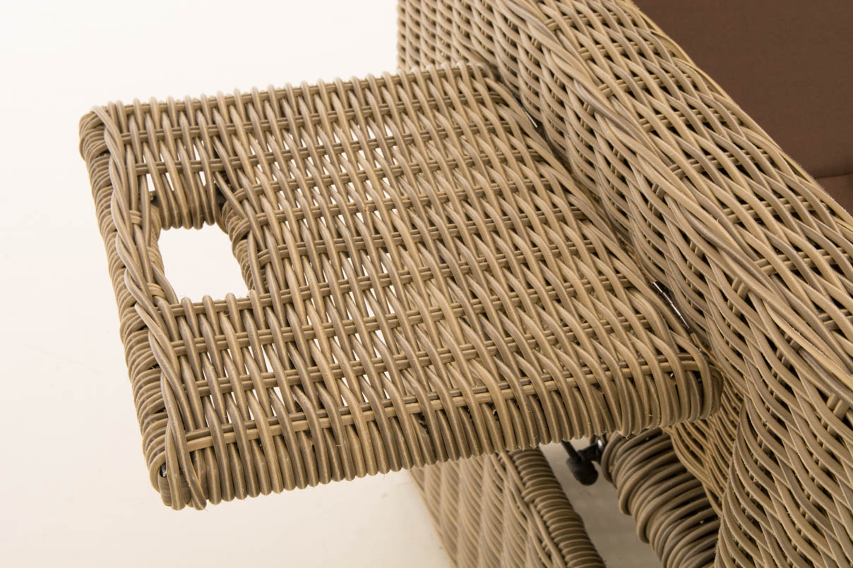 Wicker Loungebank ANCONA 5mm